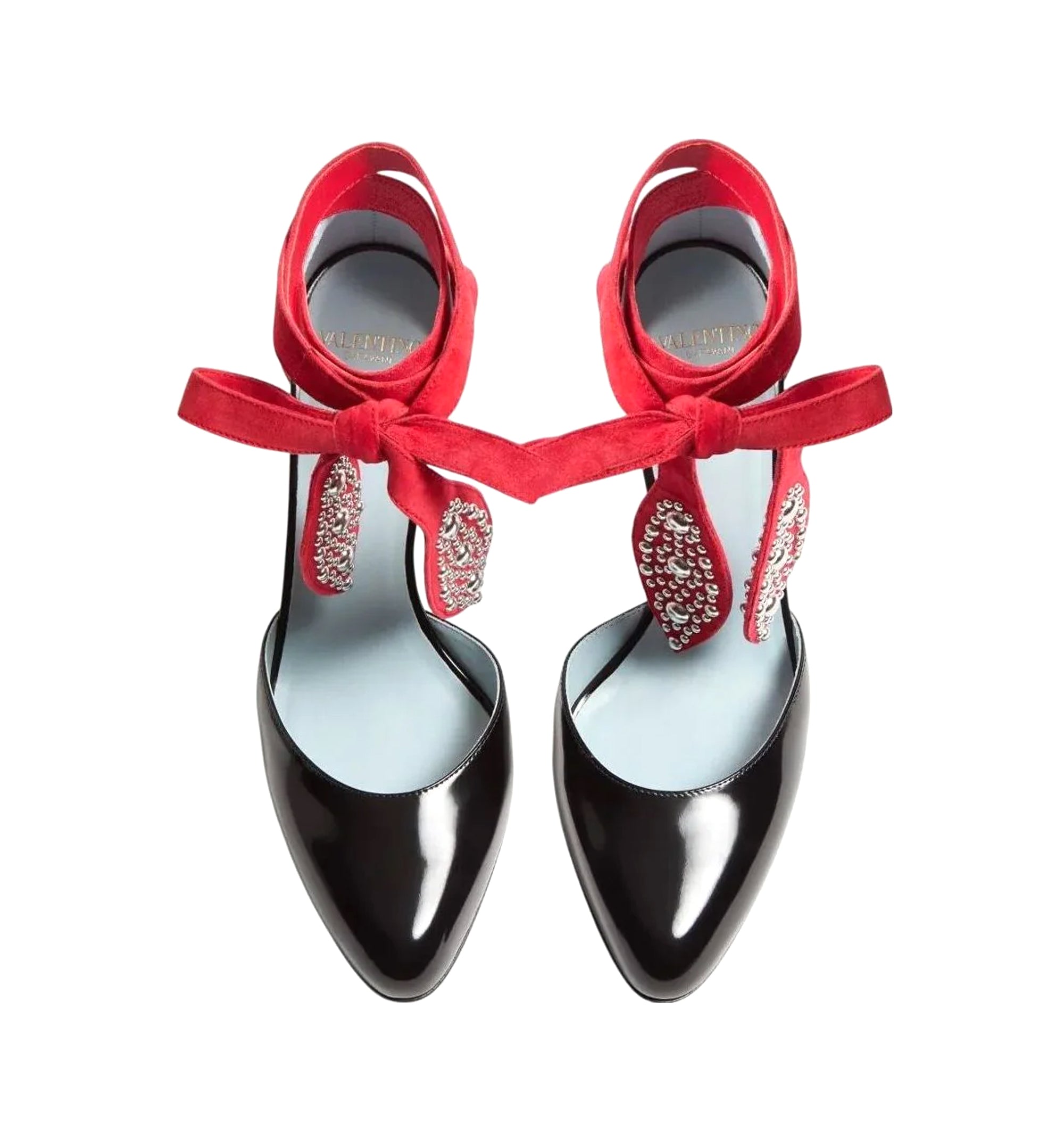 Two-tone Leather Foliefoliage Pumps