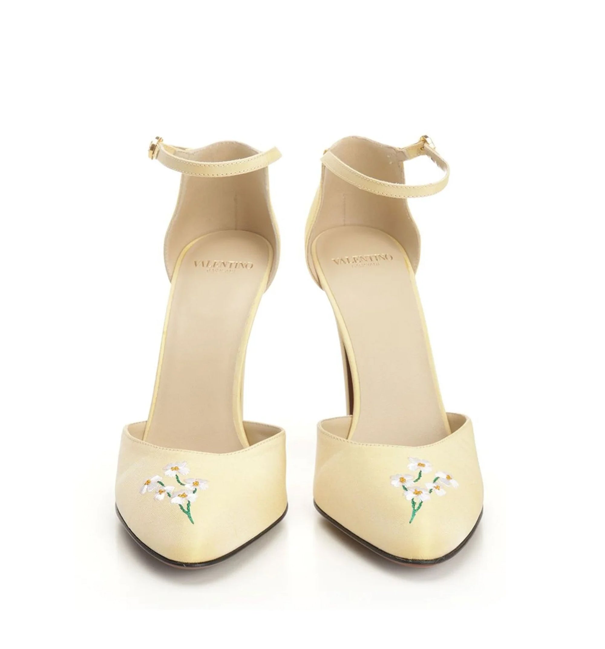 Dolly Floral Embroidered Pumps