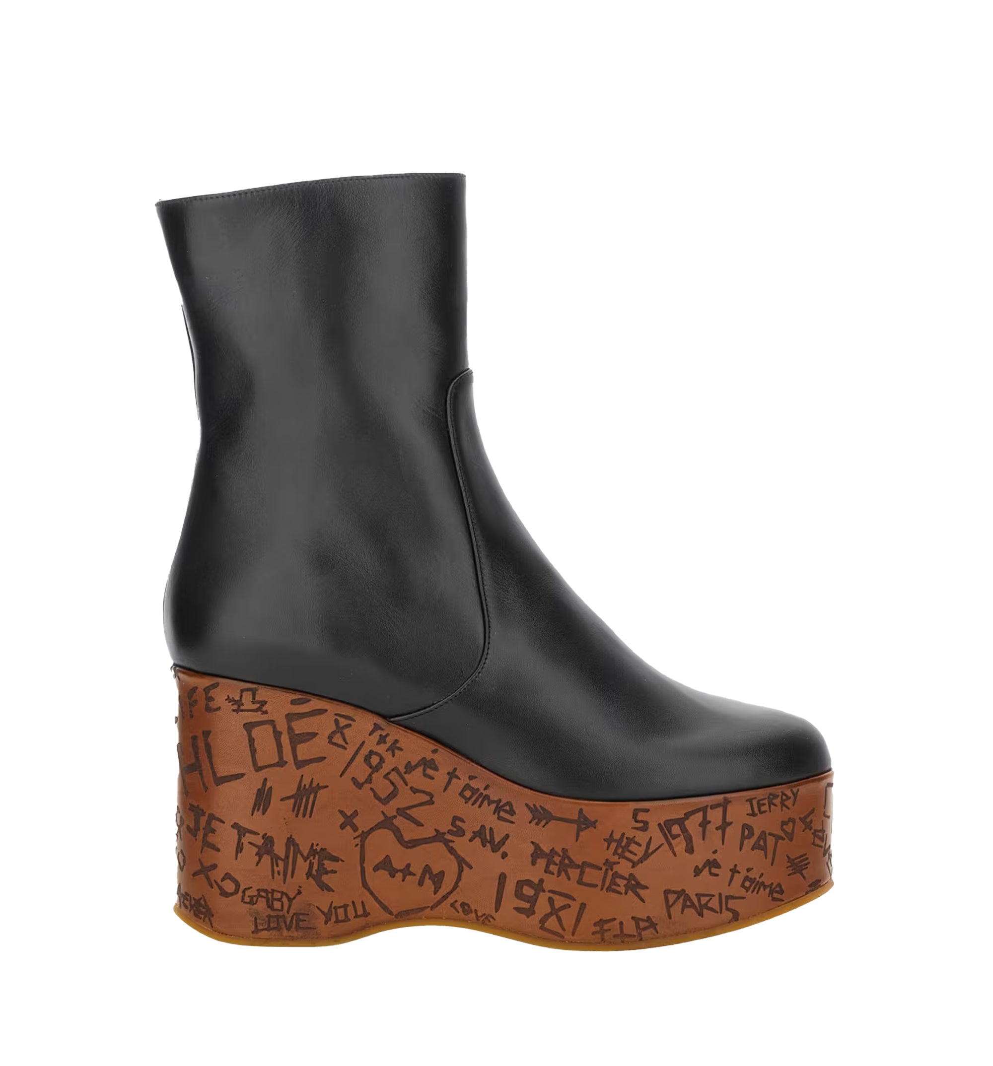 Maxime Wedge Ankle Boots