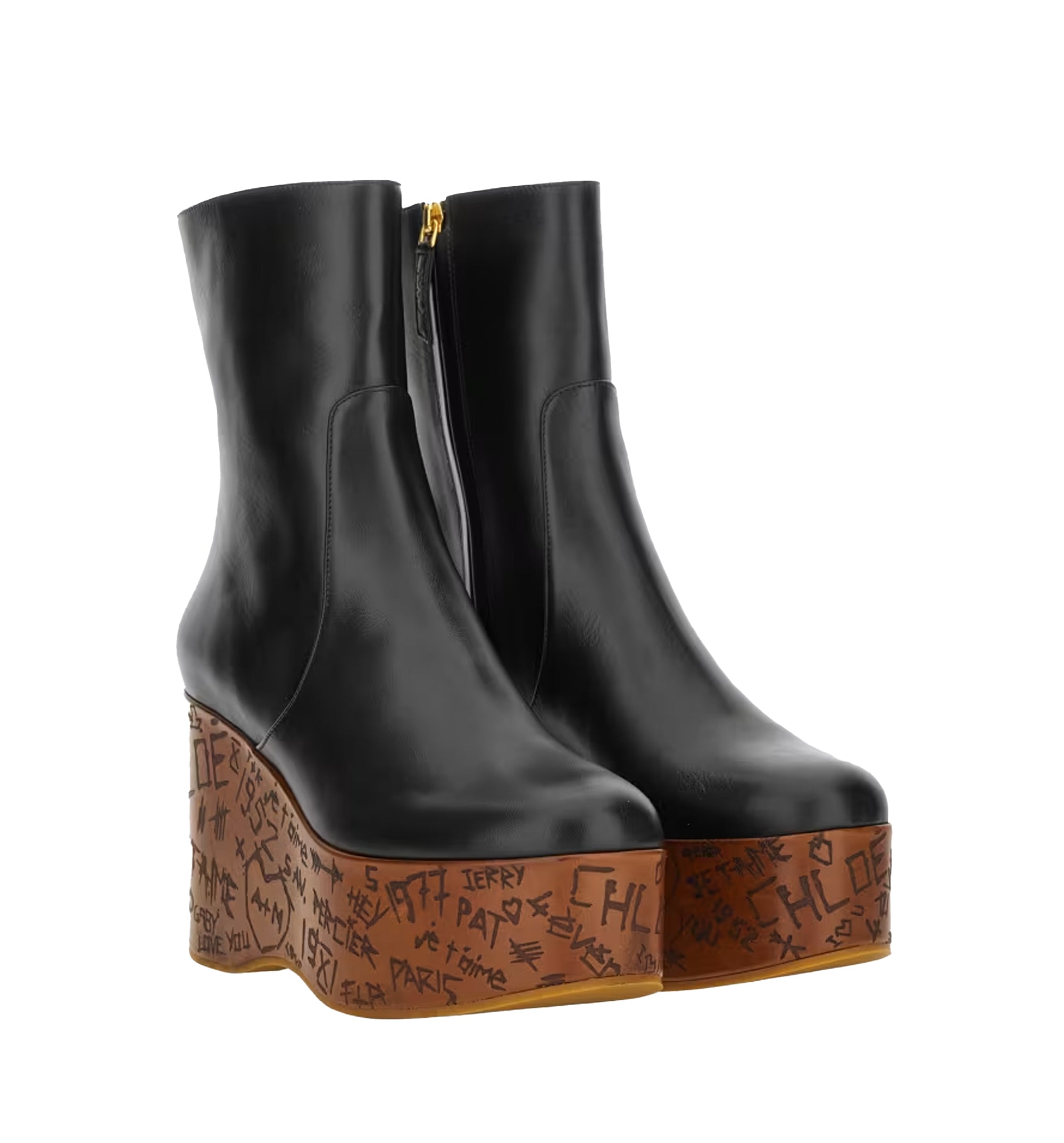 Maxime Wedge Ankle Boots
