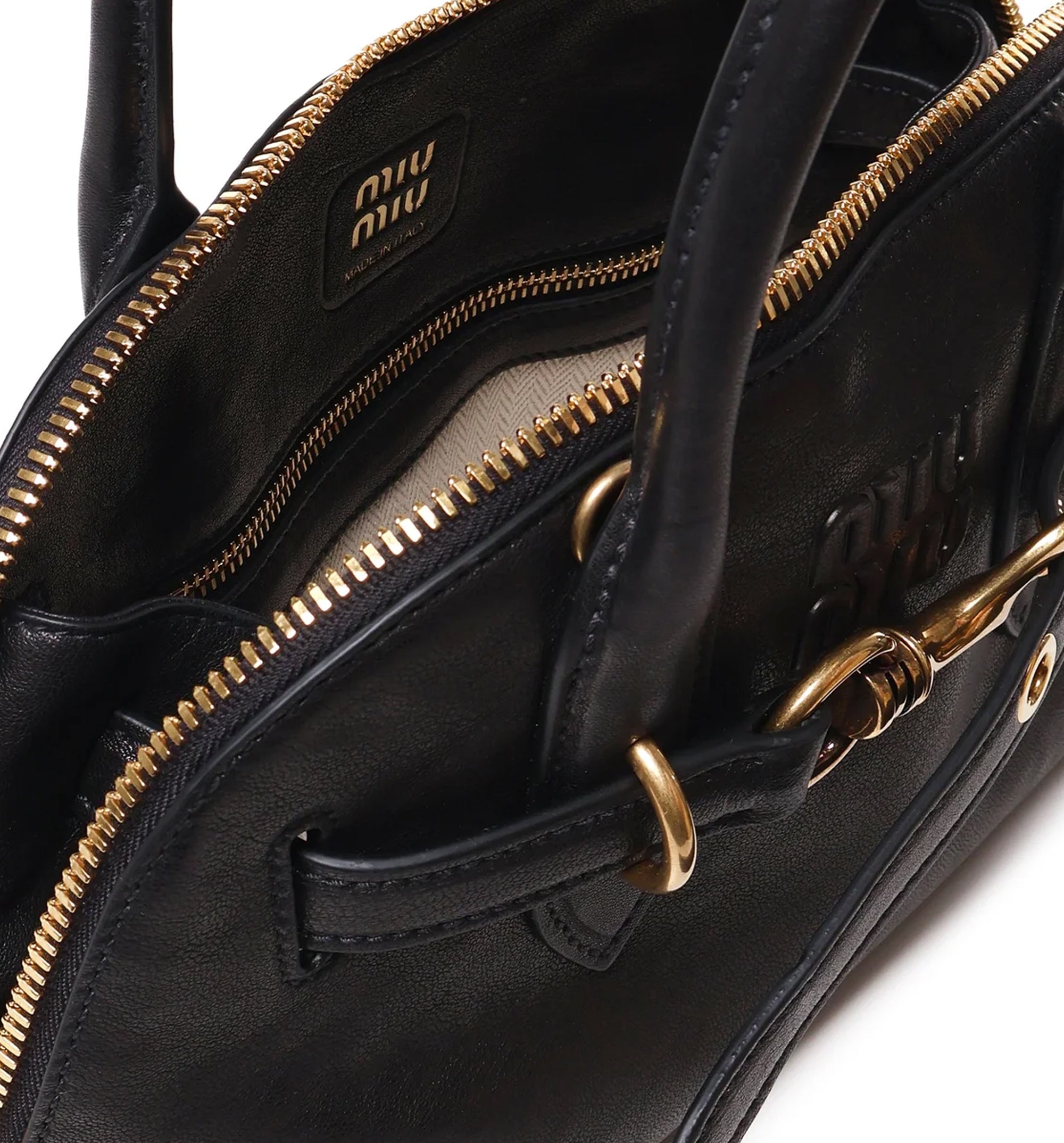 Aventure Nappa Leather Top-Handle Bag