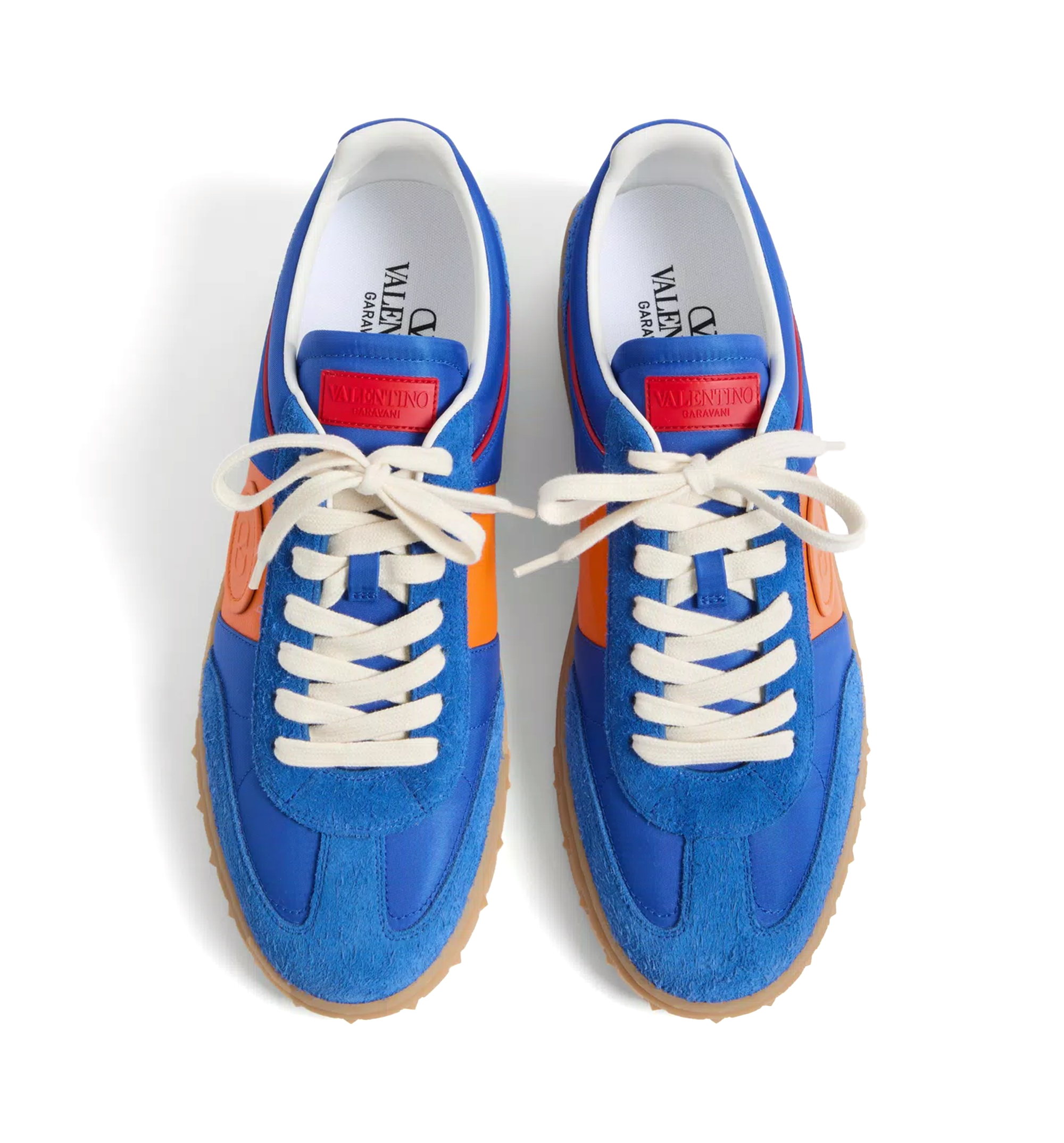 Upvillage Low Top Sneaker in Crust Leather and Nylon