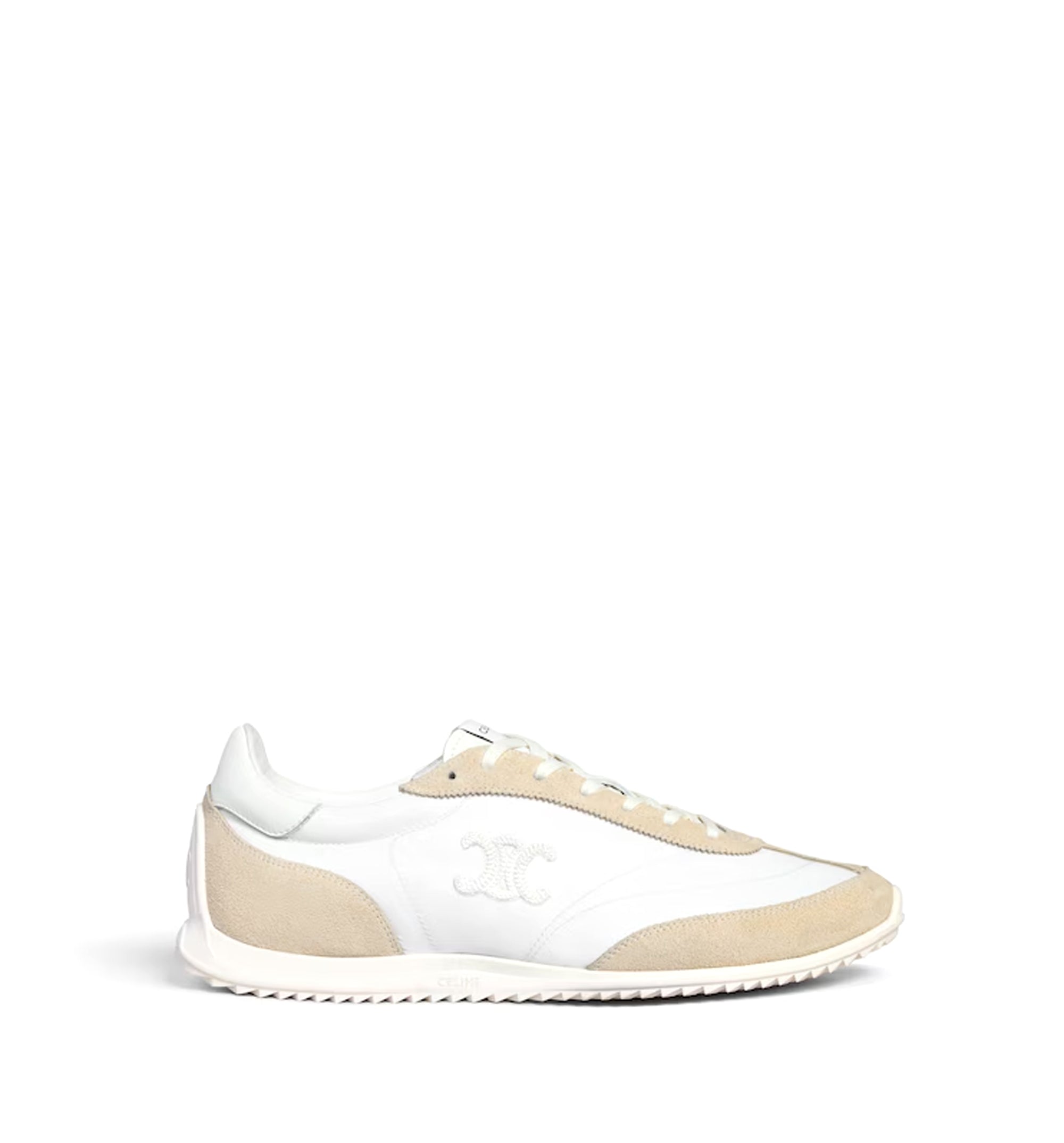 Racer Low-top Lace-up Sneaker - Off White