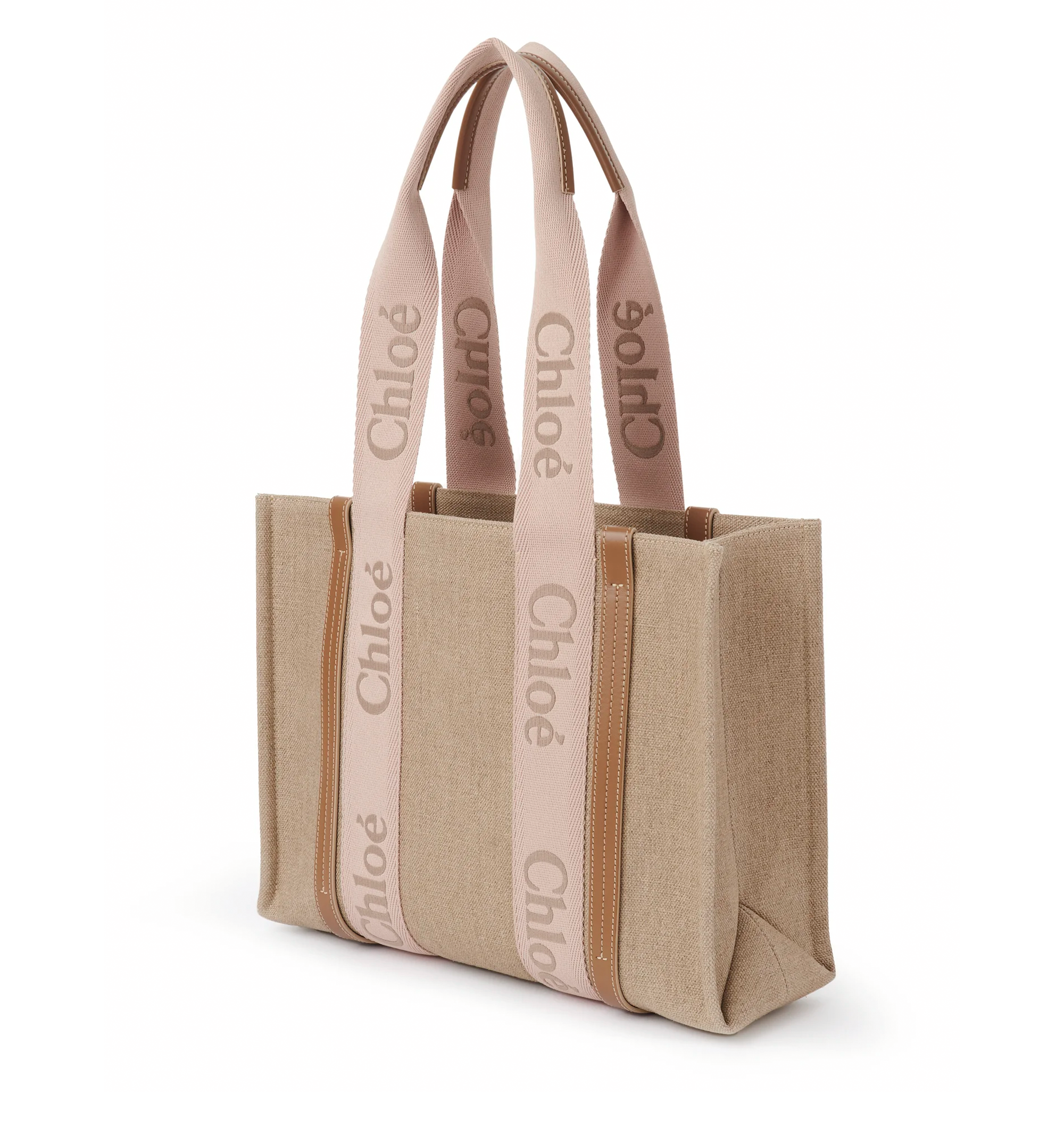 Woody Tote Bag in Linen