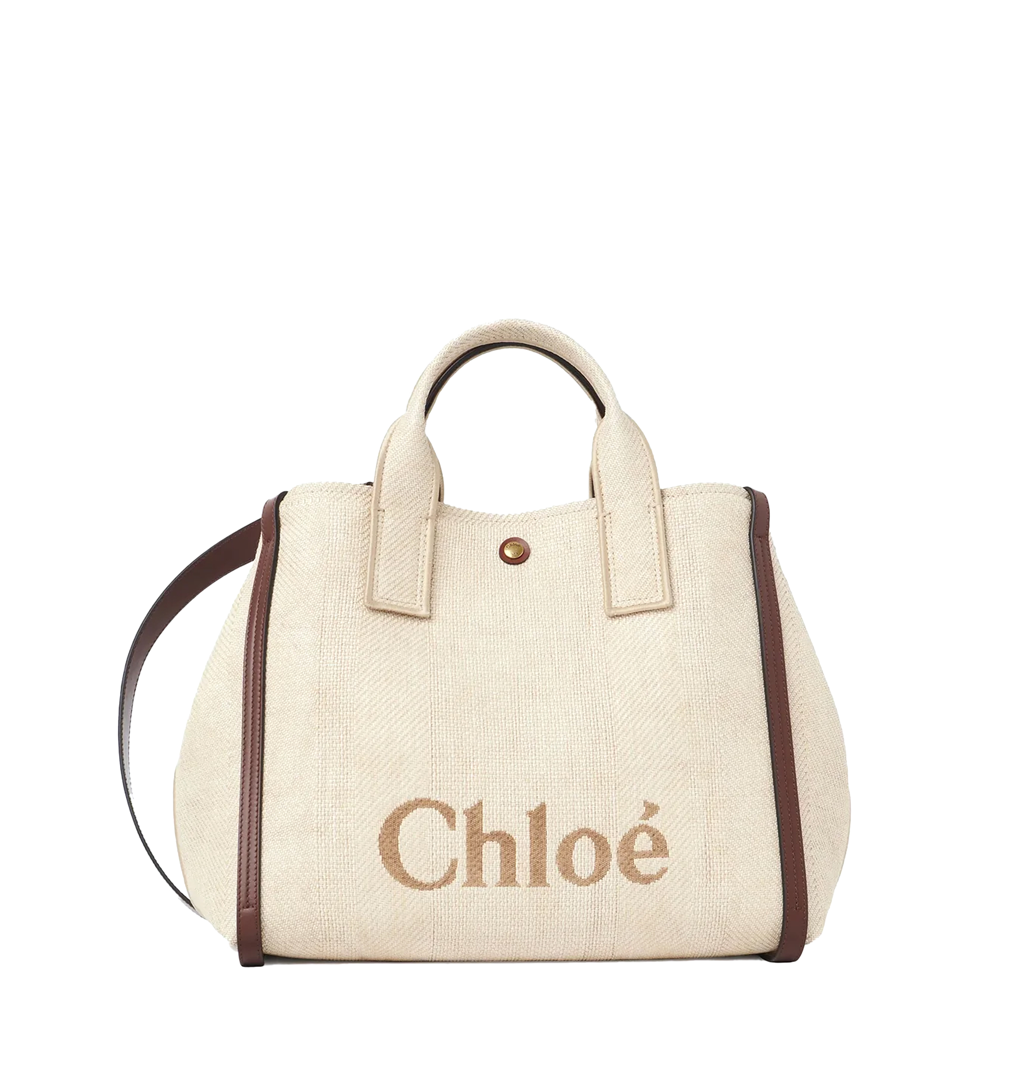 Carry Tote Bag in Raffia-effect Fibers