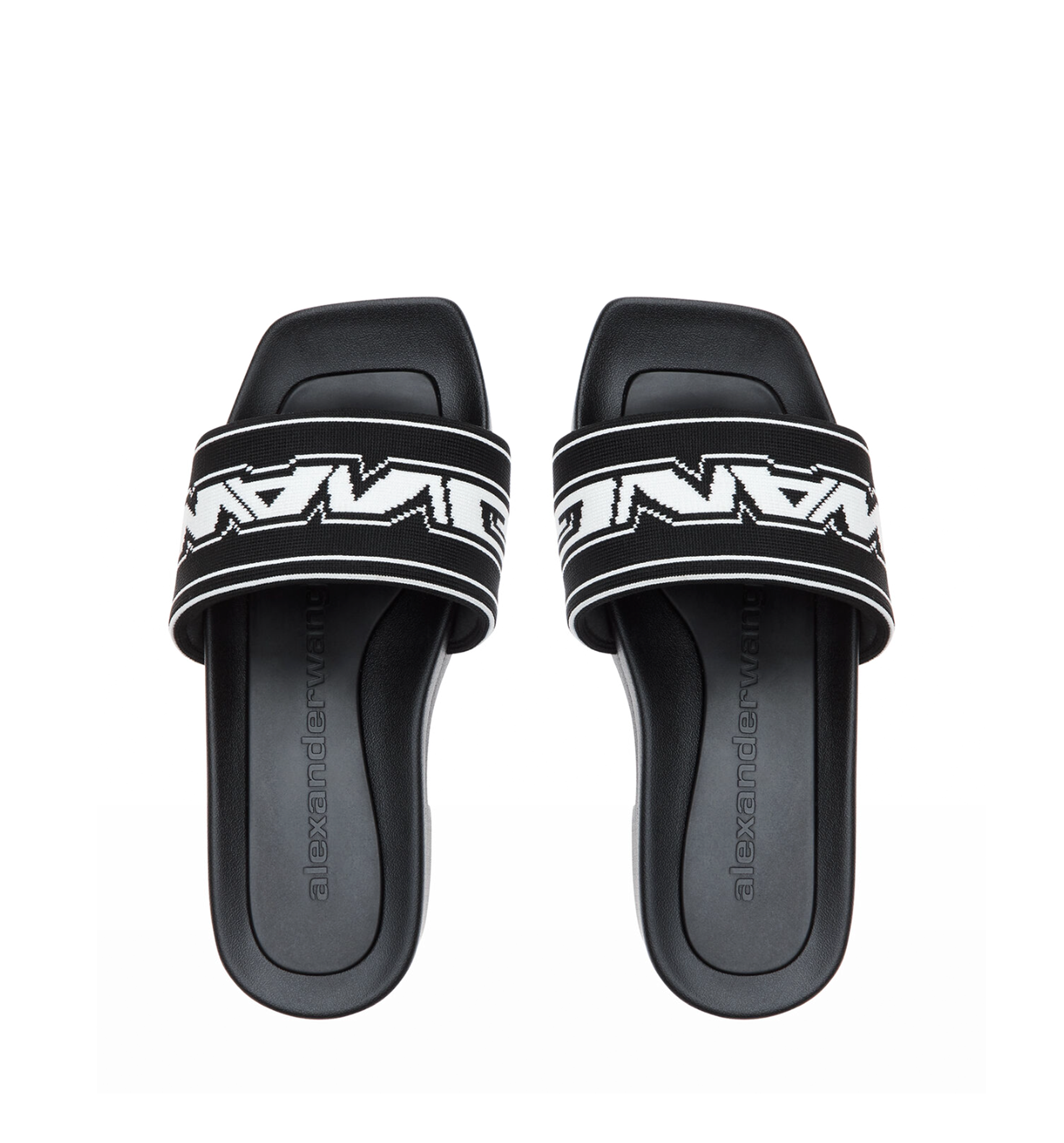 Logo Platform Sandals