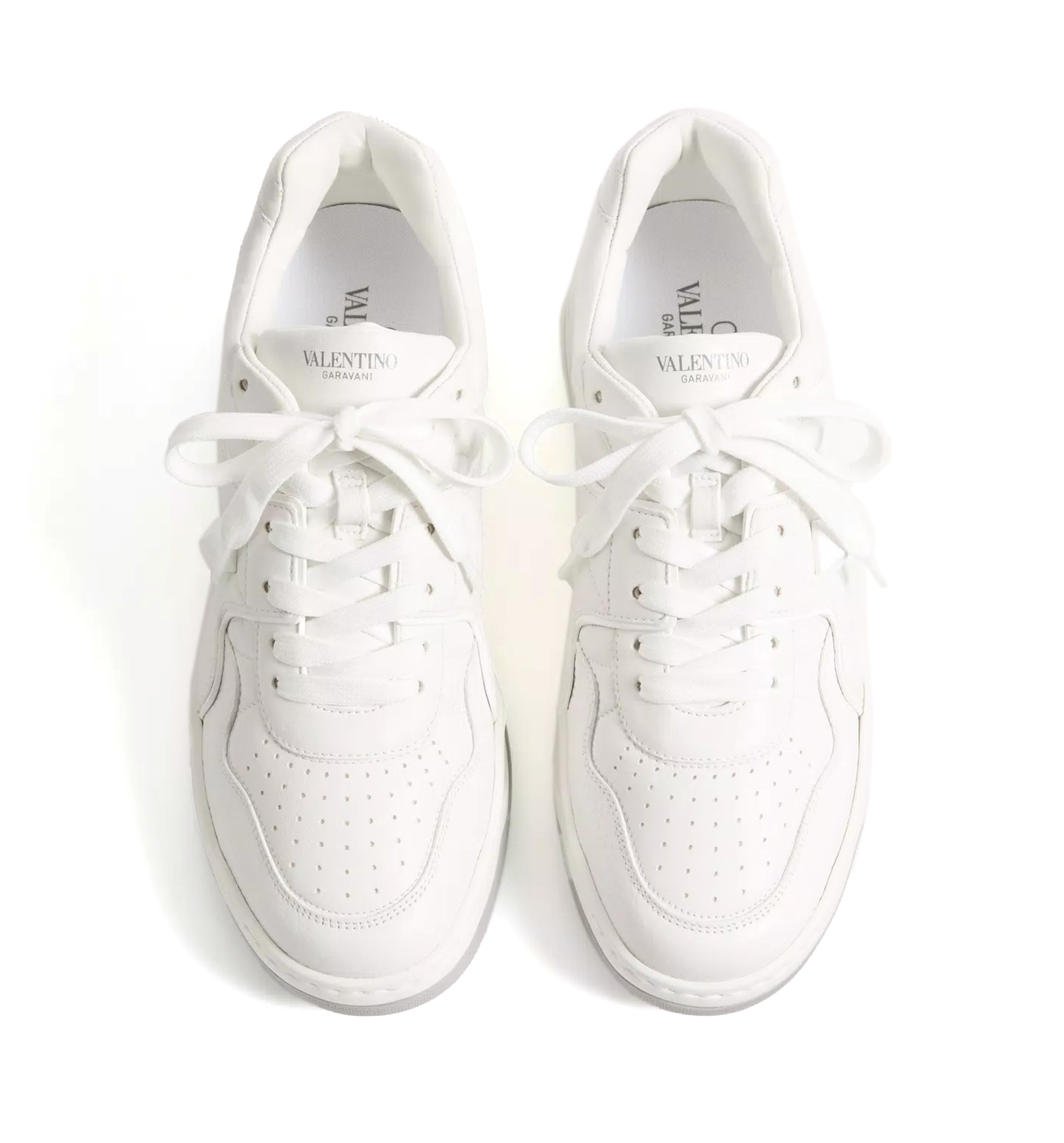 One Stud Low-Top Nappa Sneaker
