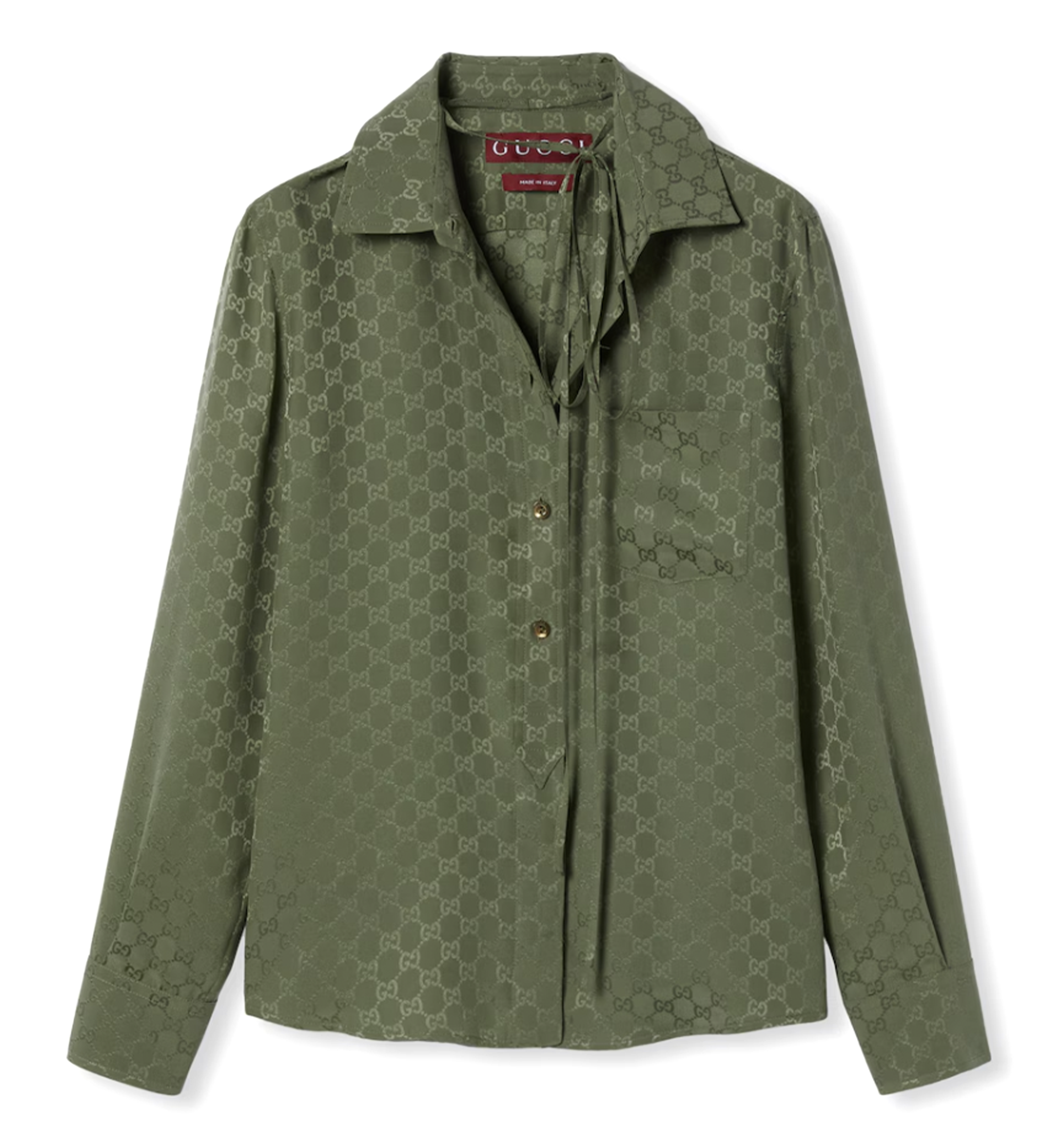 GG Silk Jacquard Shirt