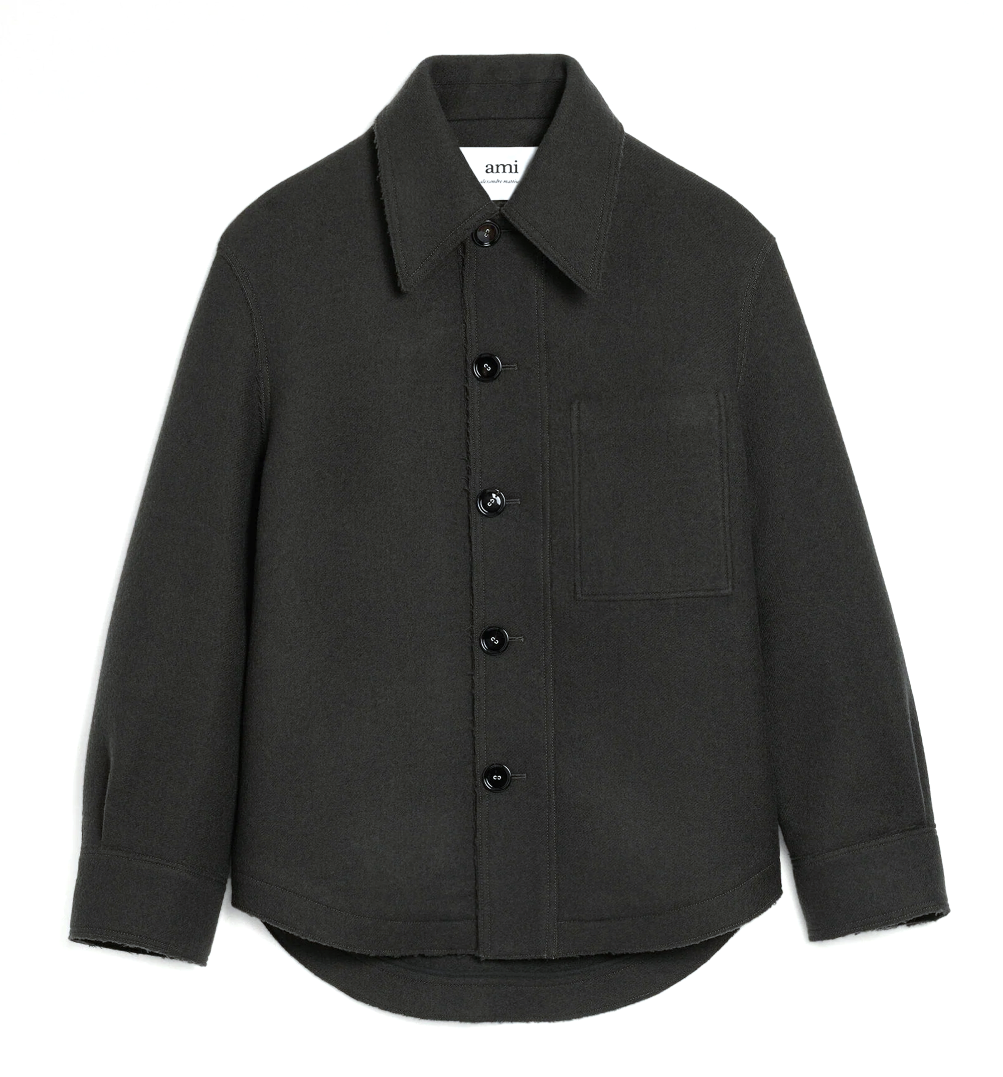 Wool Buttoned Jacket