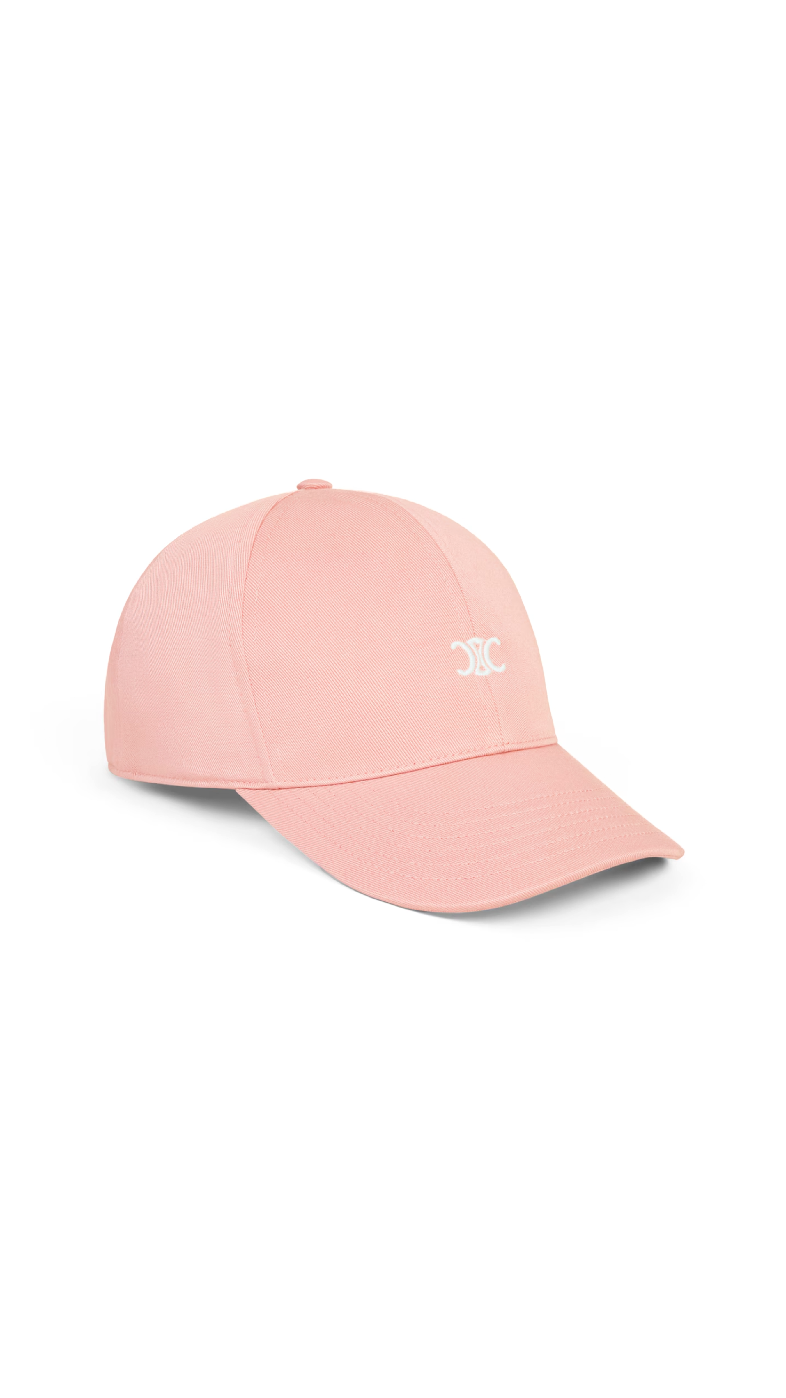 Triomphe Baseball Cap in Cotton Gabardine - Quartz