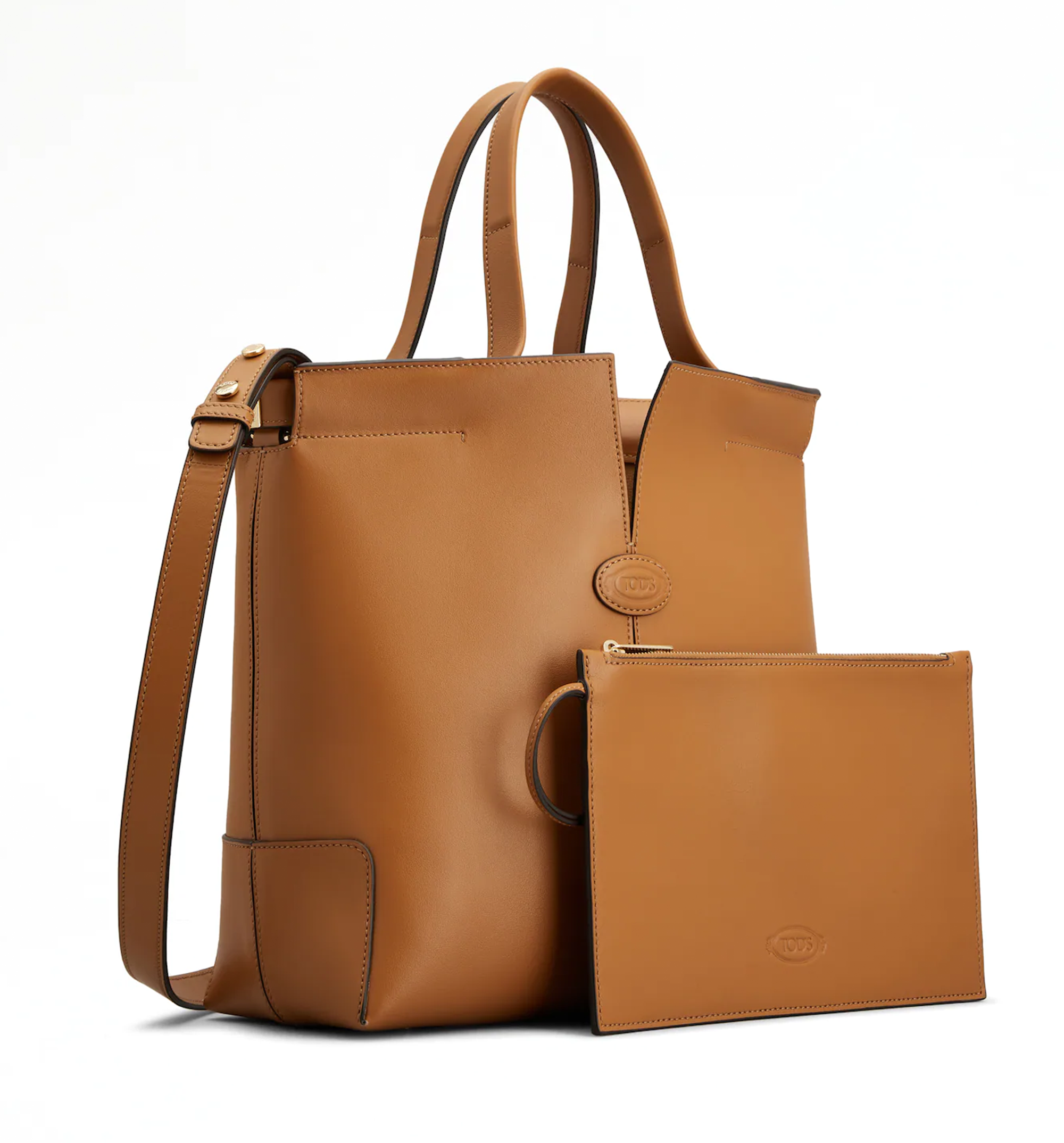 Tod's Di Bag Folio in Leather Small