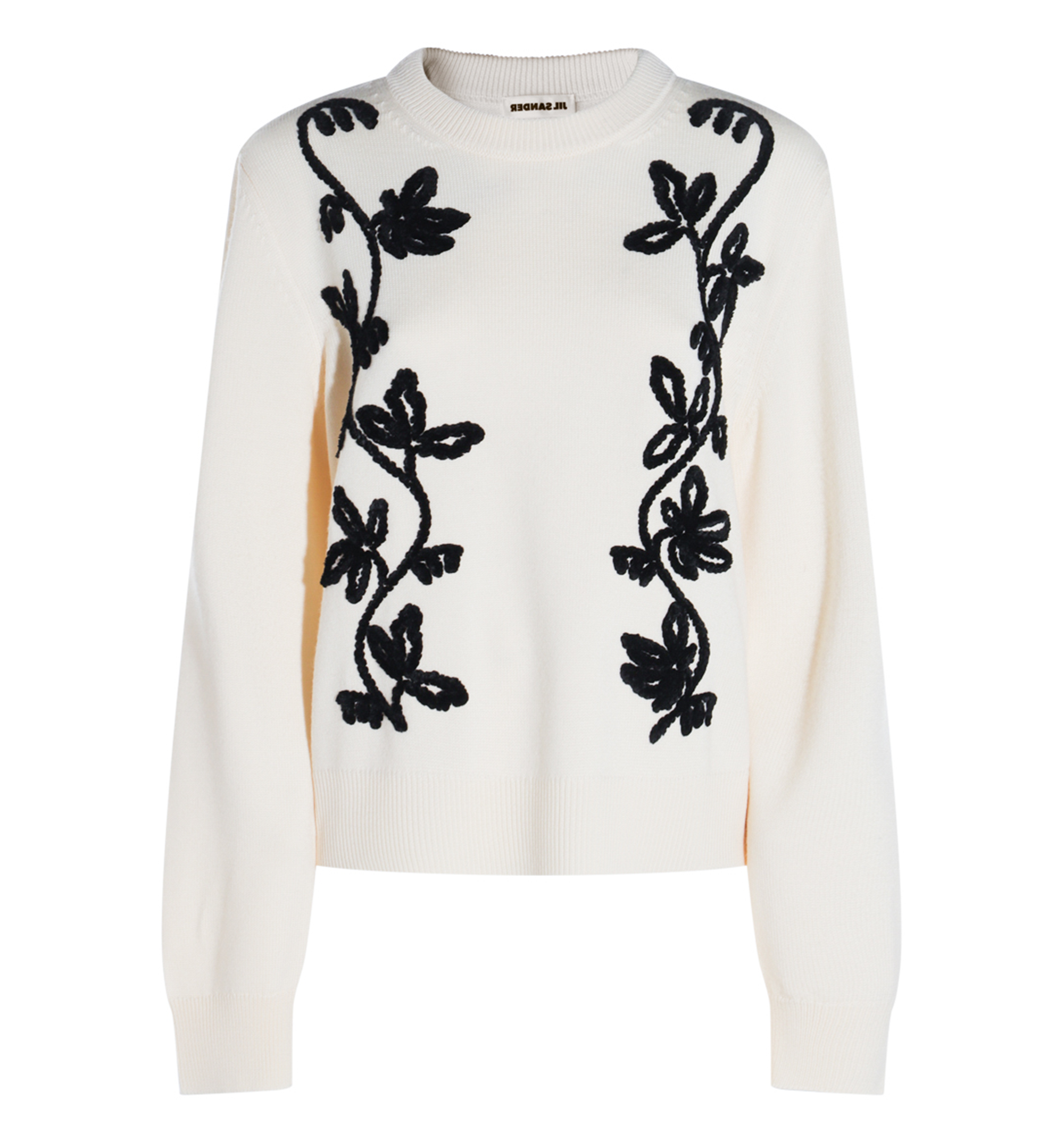 Wool Embroidered Sweater