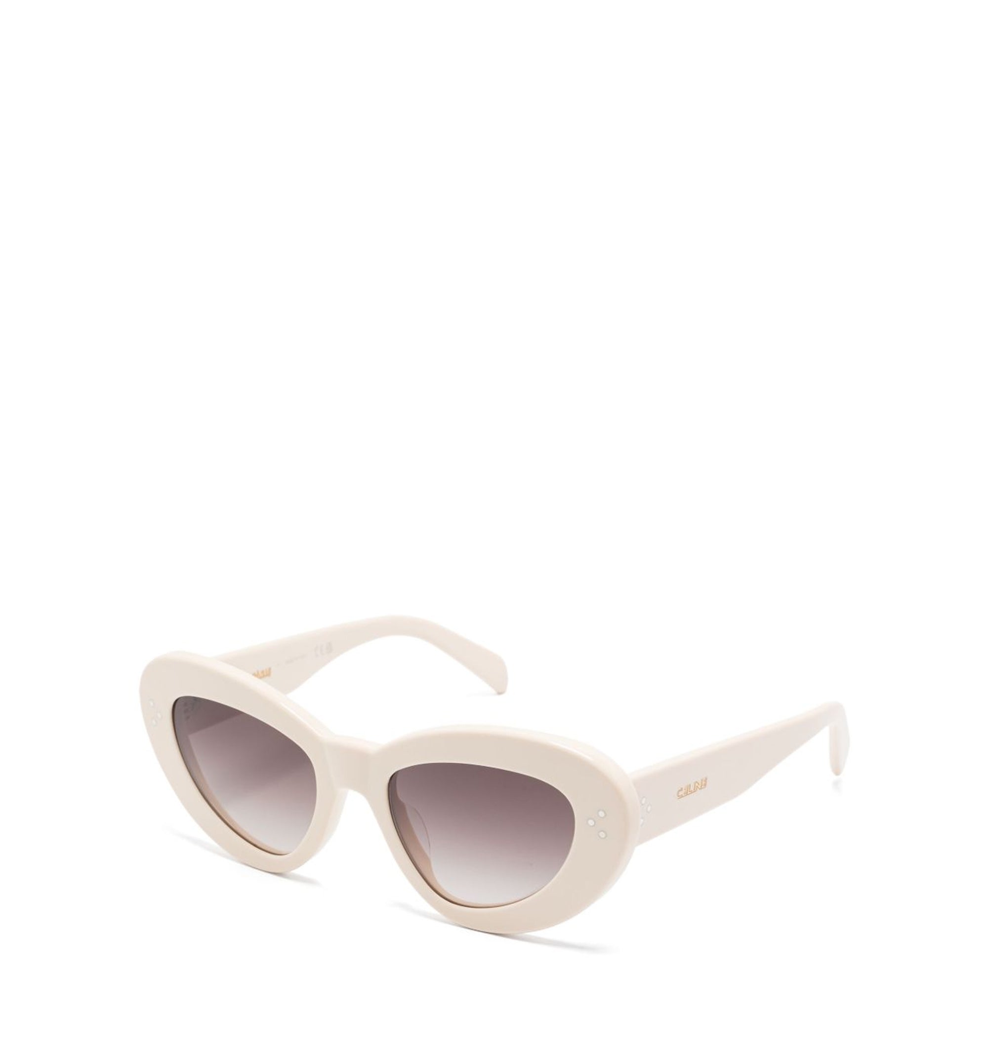 Butterfly S320 Sunglasses In Acetate - Ivory