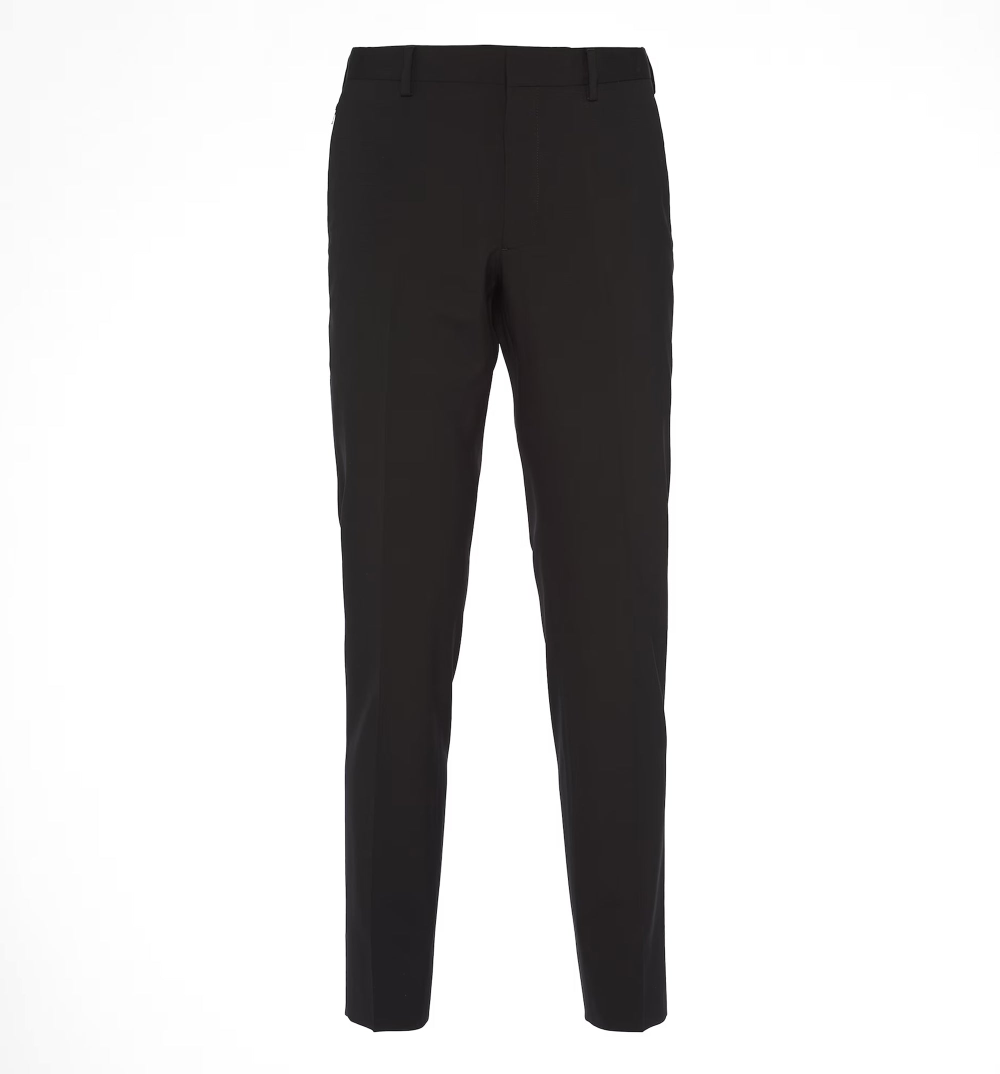 Light stretch wool pants