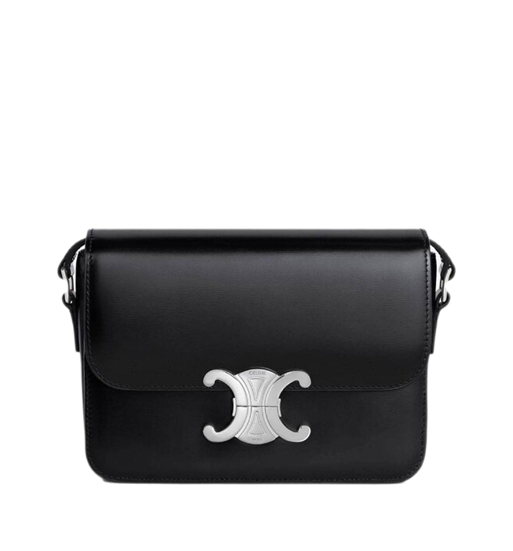 Teen Triomphe Bag in Shiny Calfskin