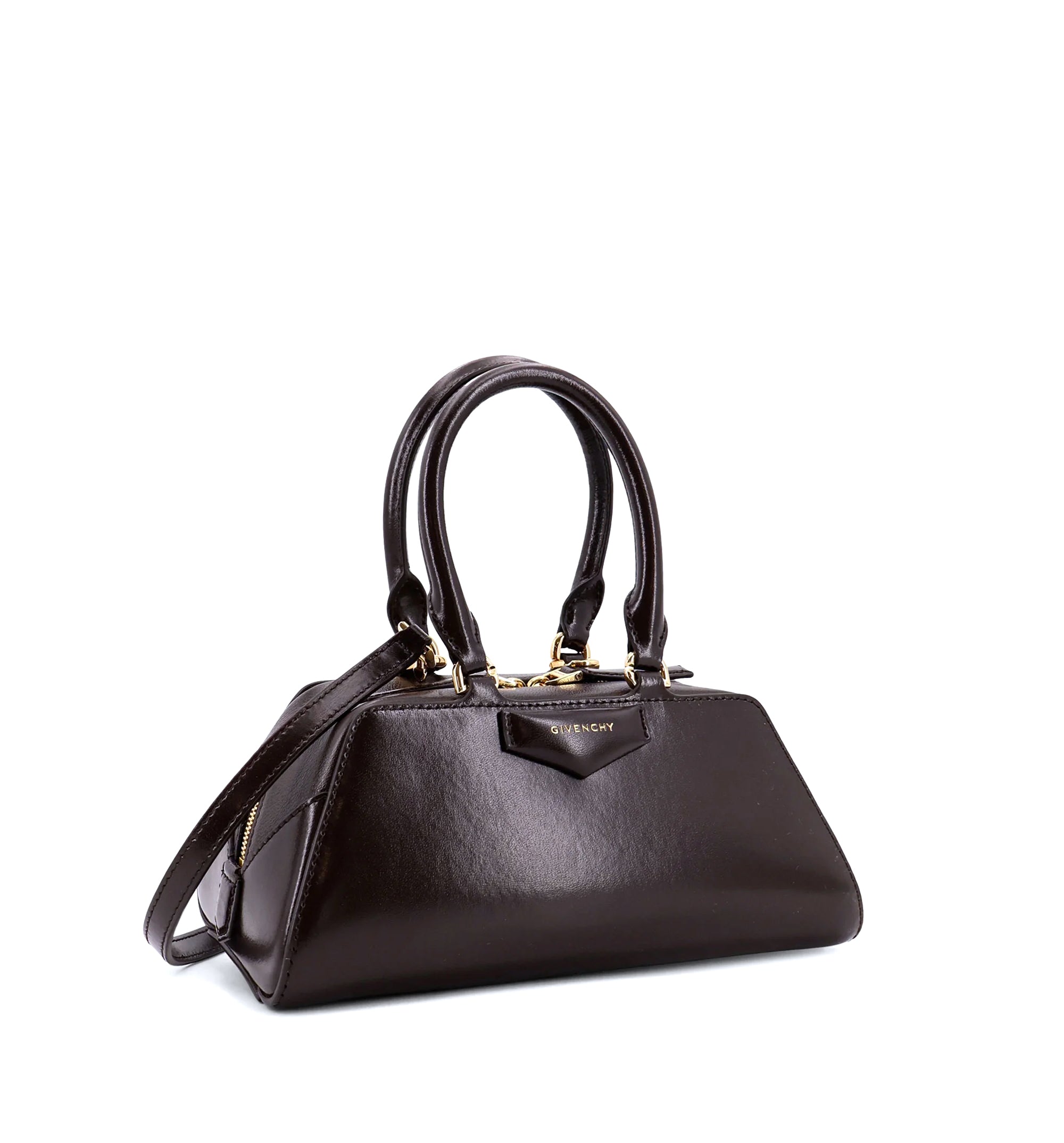 Mini Antigona East-west Bag In Box Leather