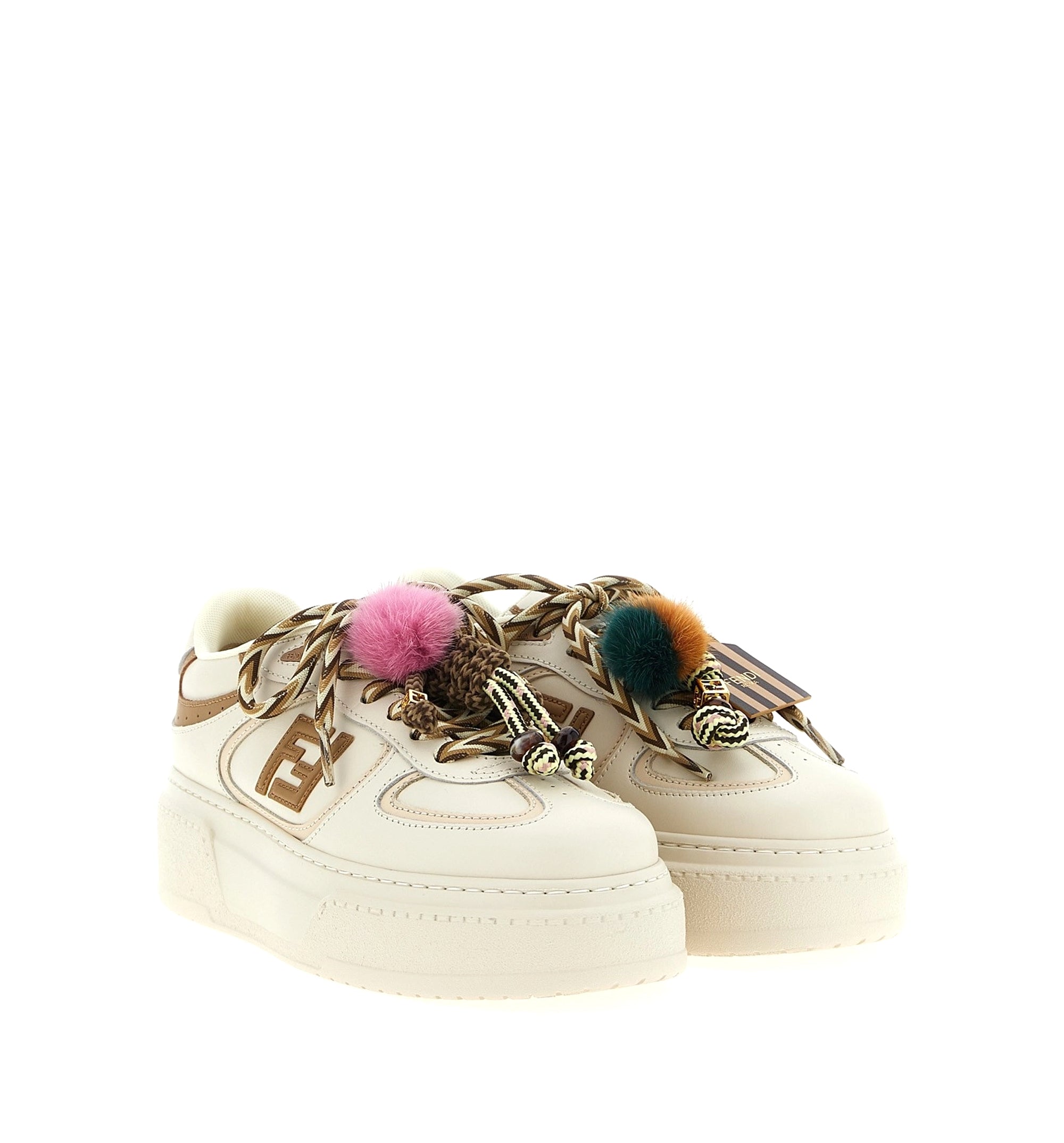 Fendi Match Low Top Platform