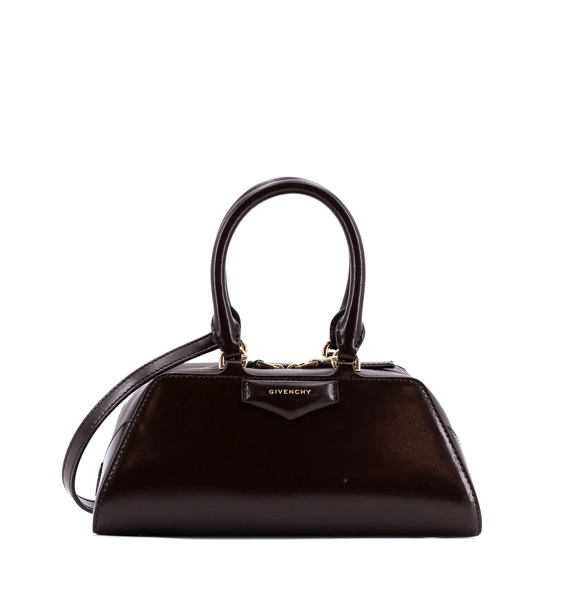 Mini Antigona East-west Bag In Box Leather