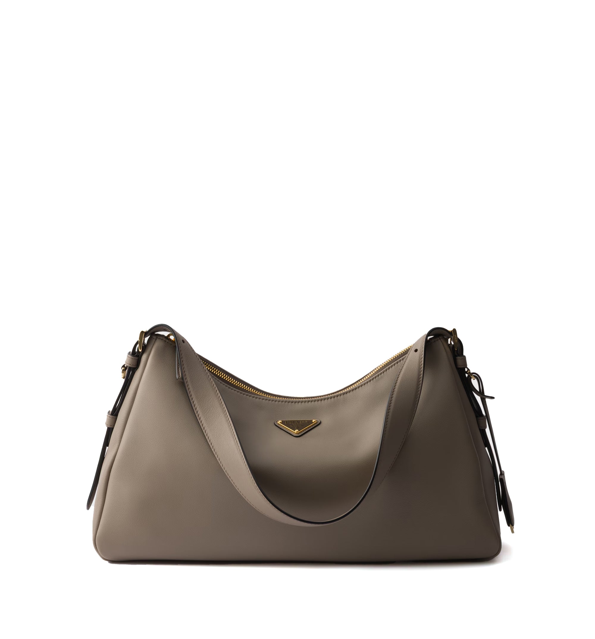 Aimée large leather shoulder bag