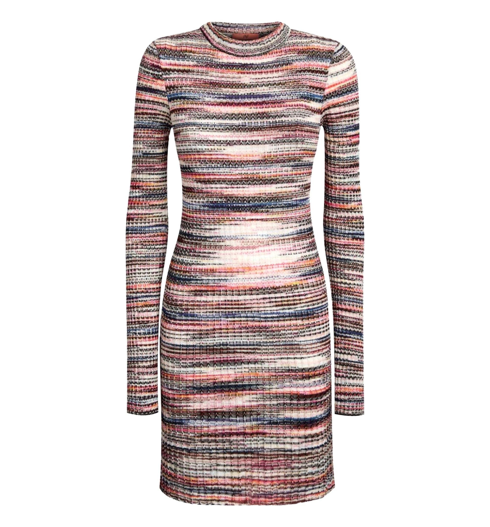 Striped short dress - Multi