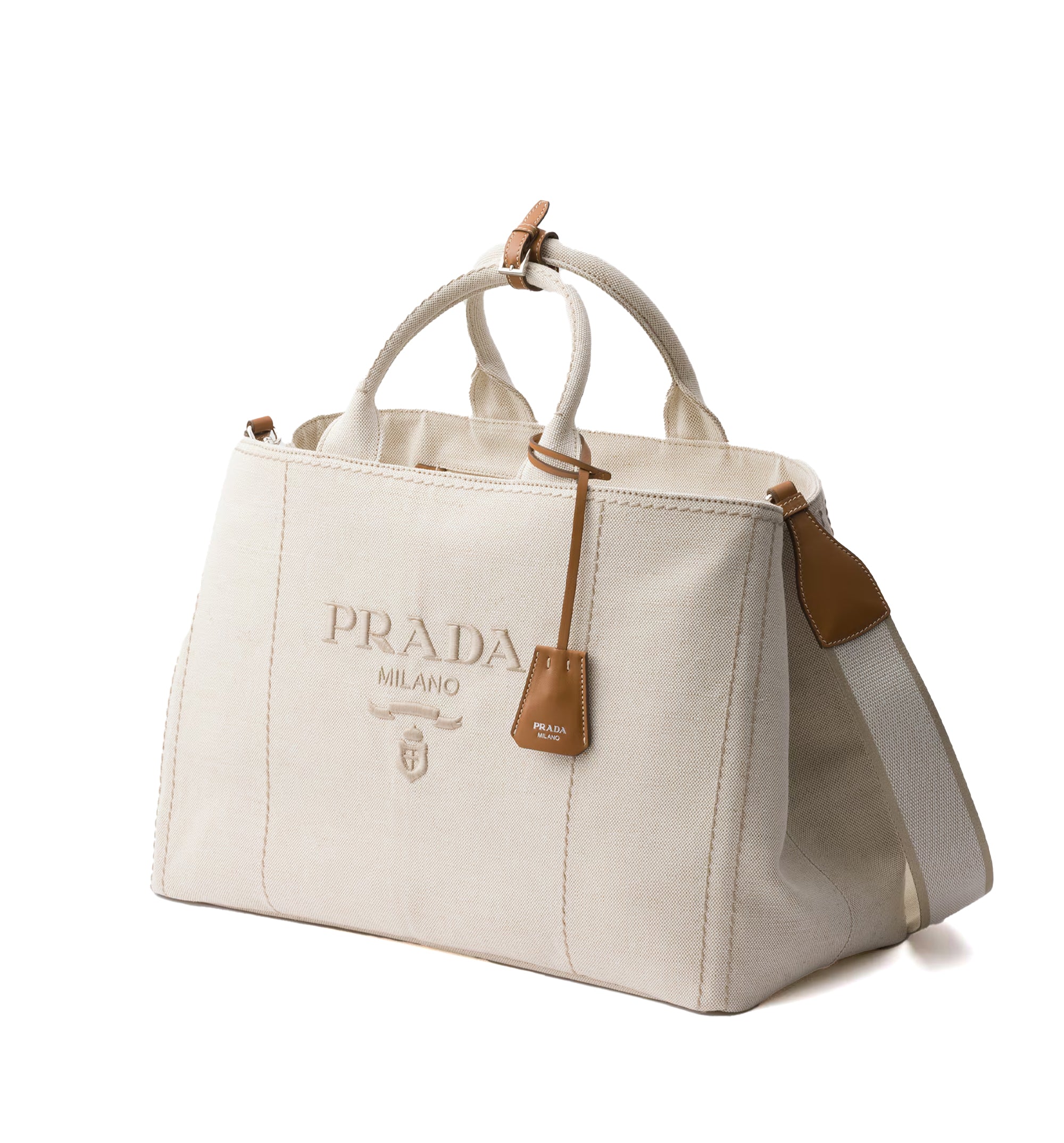 Jardinière extra-large linen blend tote bag