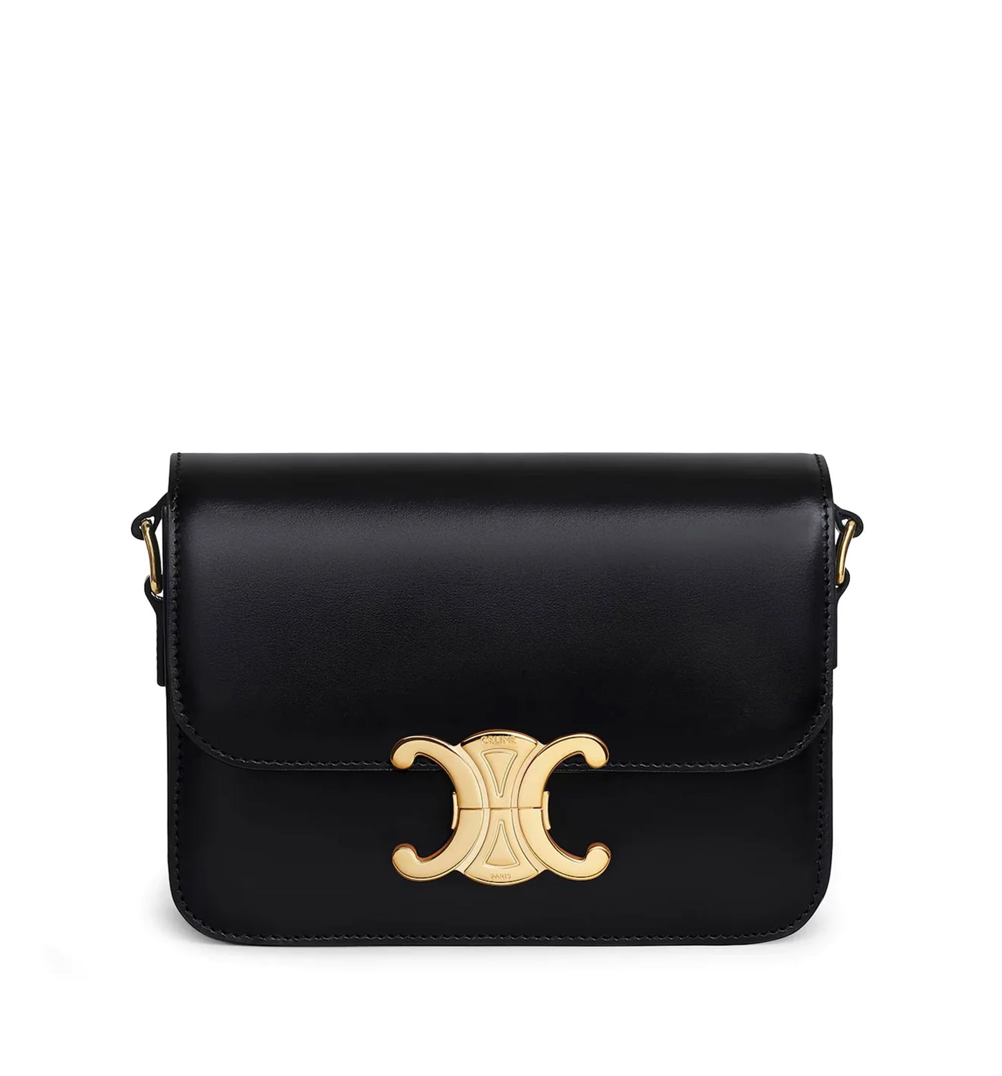 Teen Triomphe Bag in Shiny Calfskin