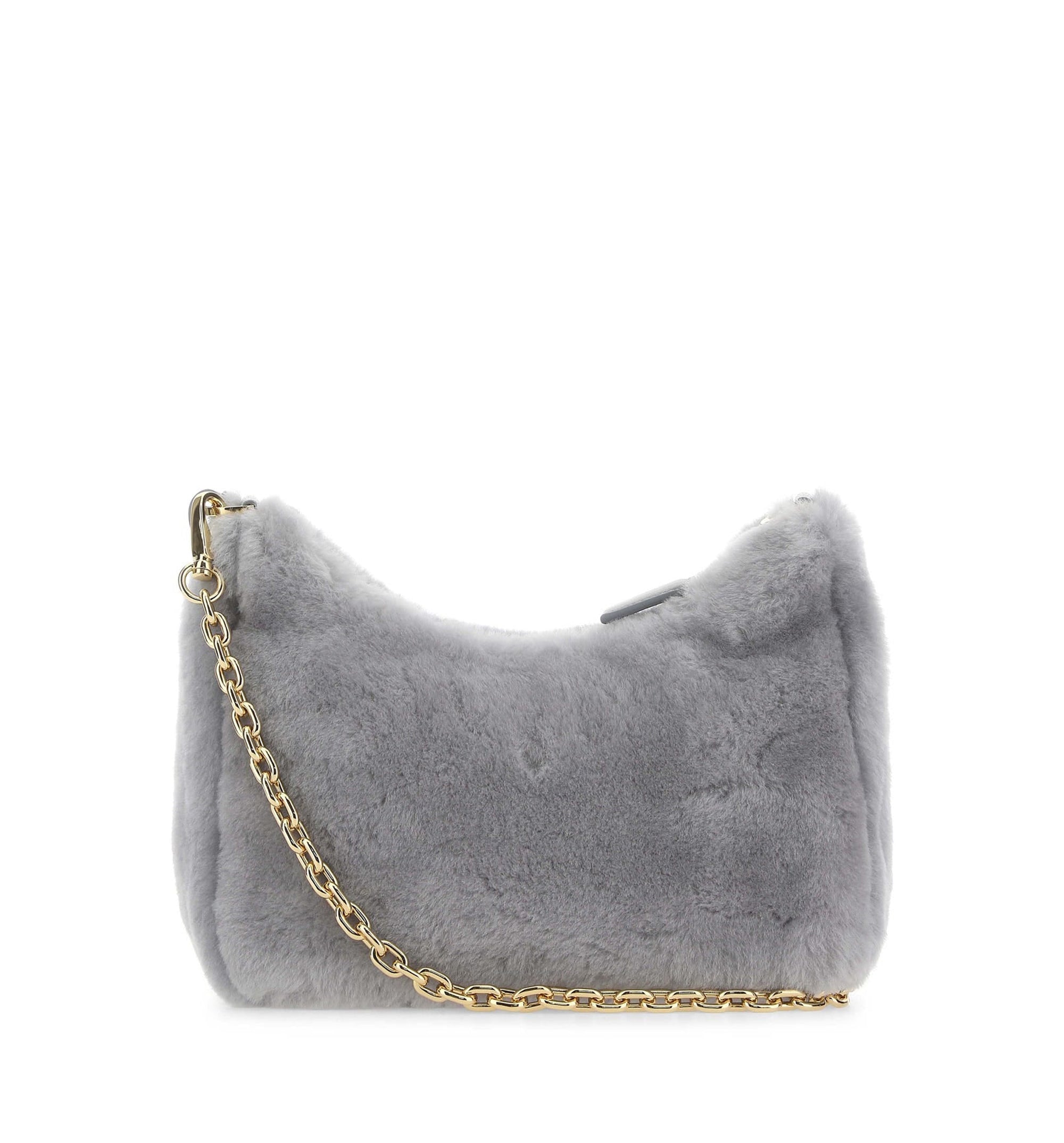 Shearling Shoulder Bag