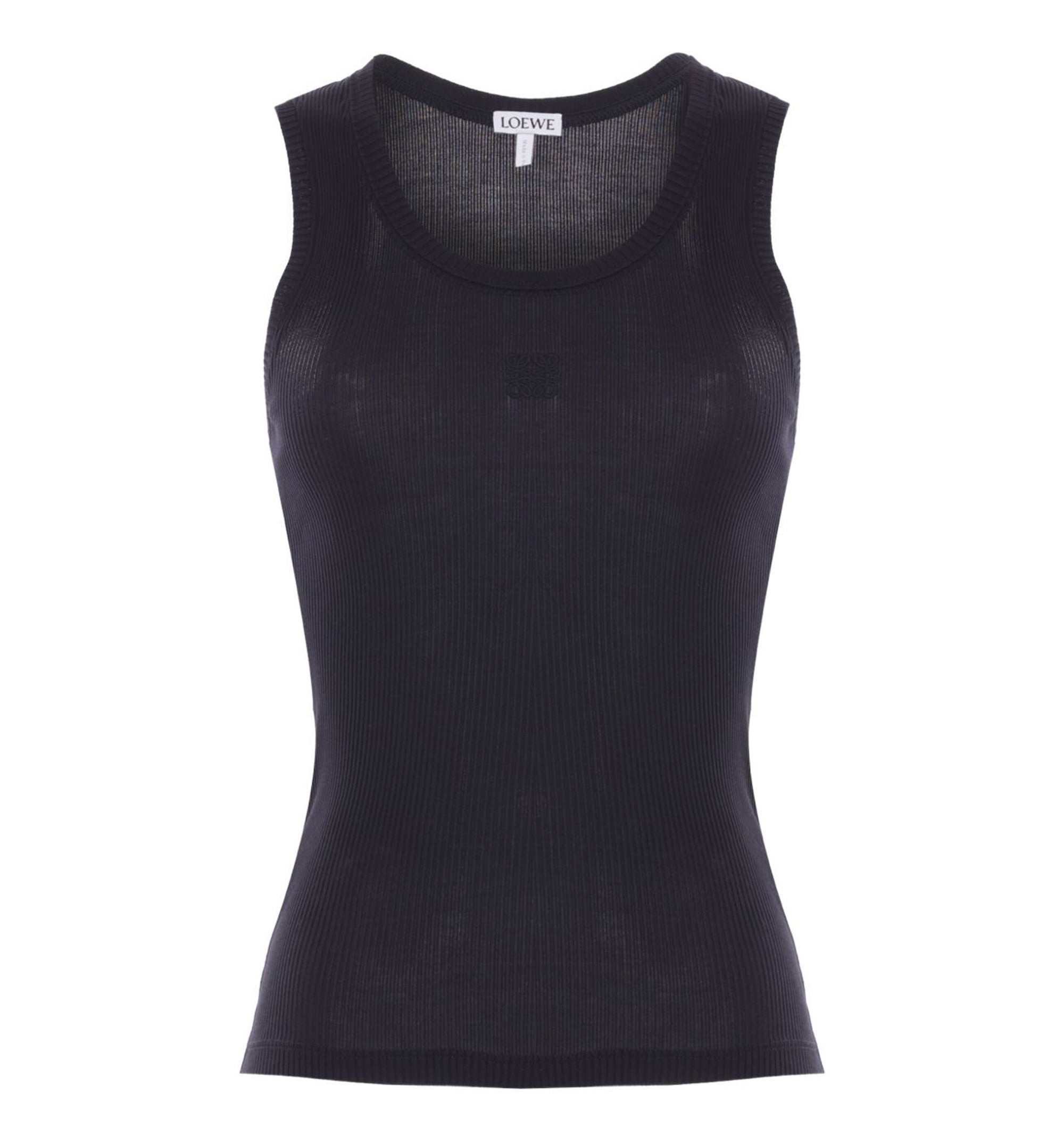 Anagram Tank Top in Silk