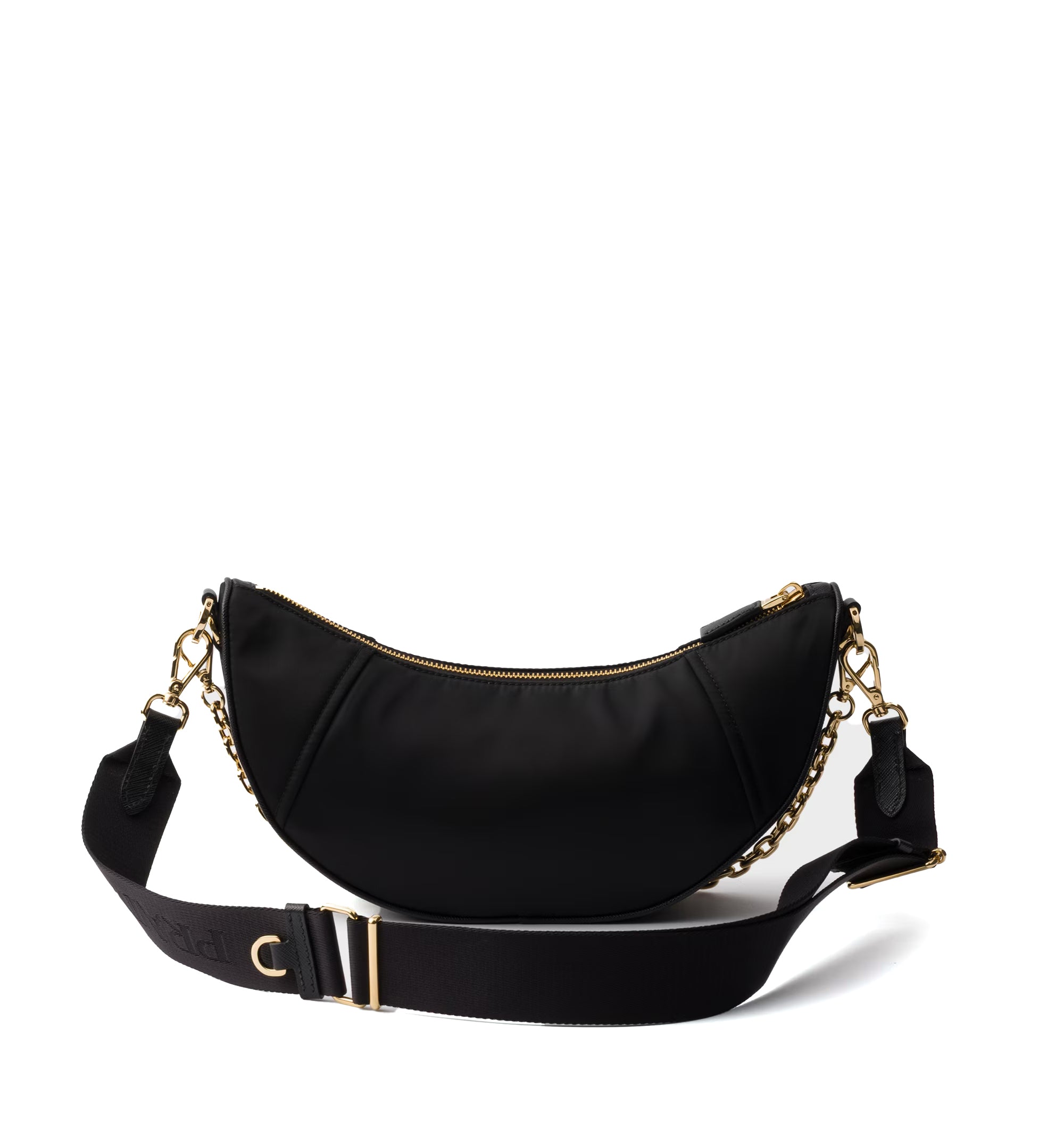 Demi-lune Re-Nylon shoulder bag