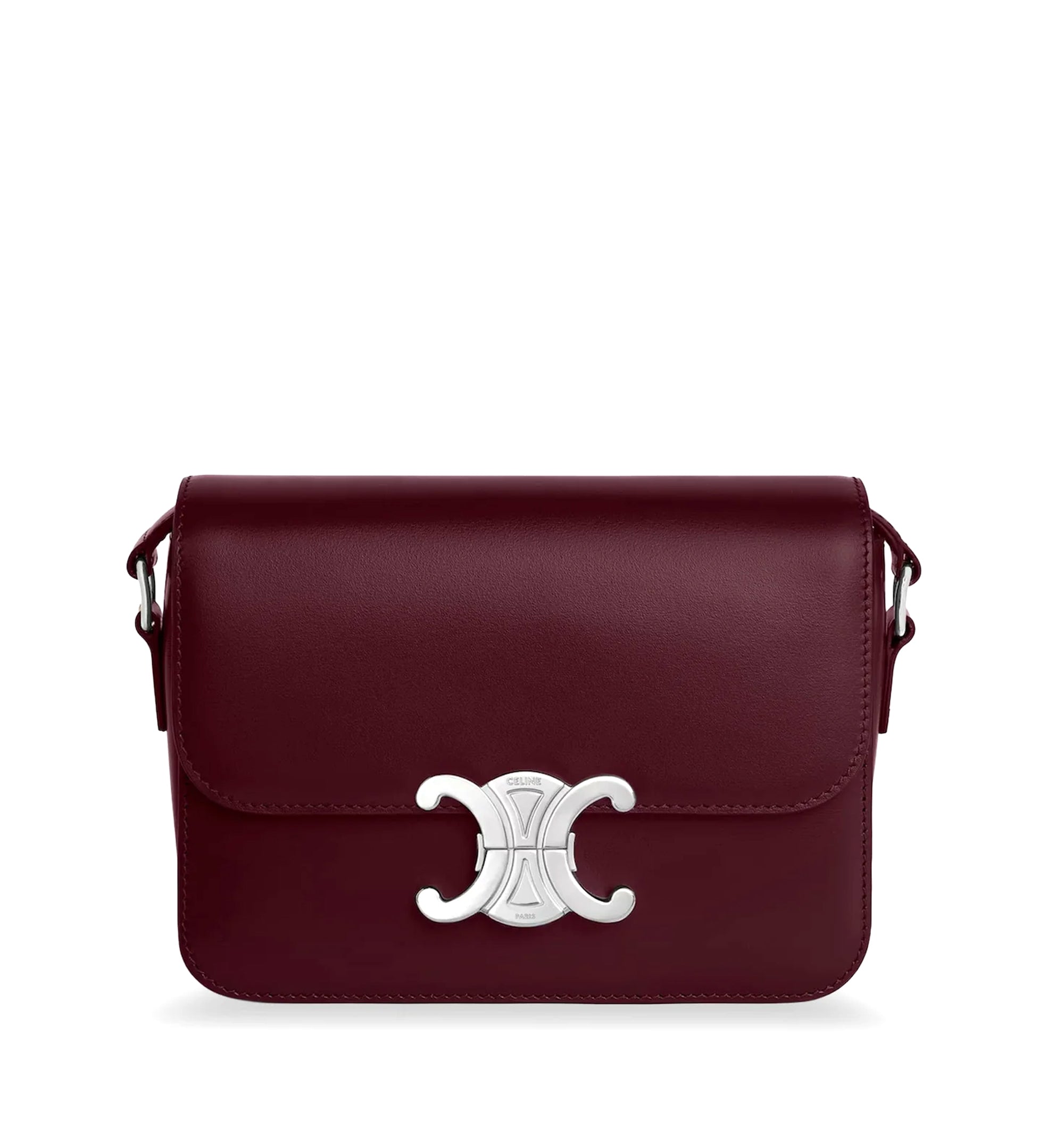 Teen Triomphe Bag in Shiny Calfskin