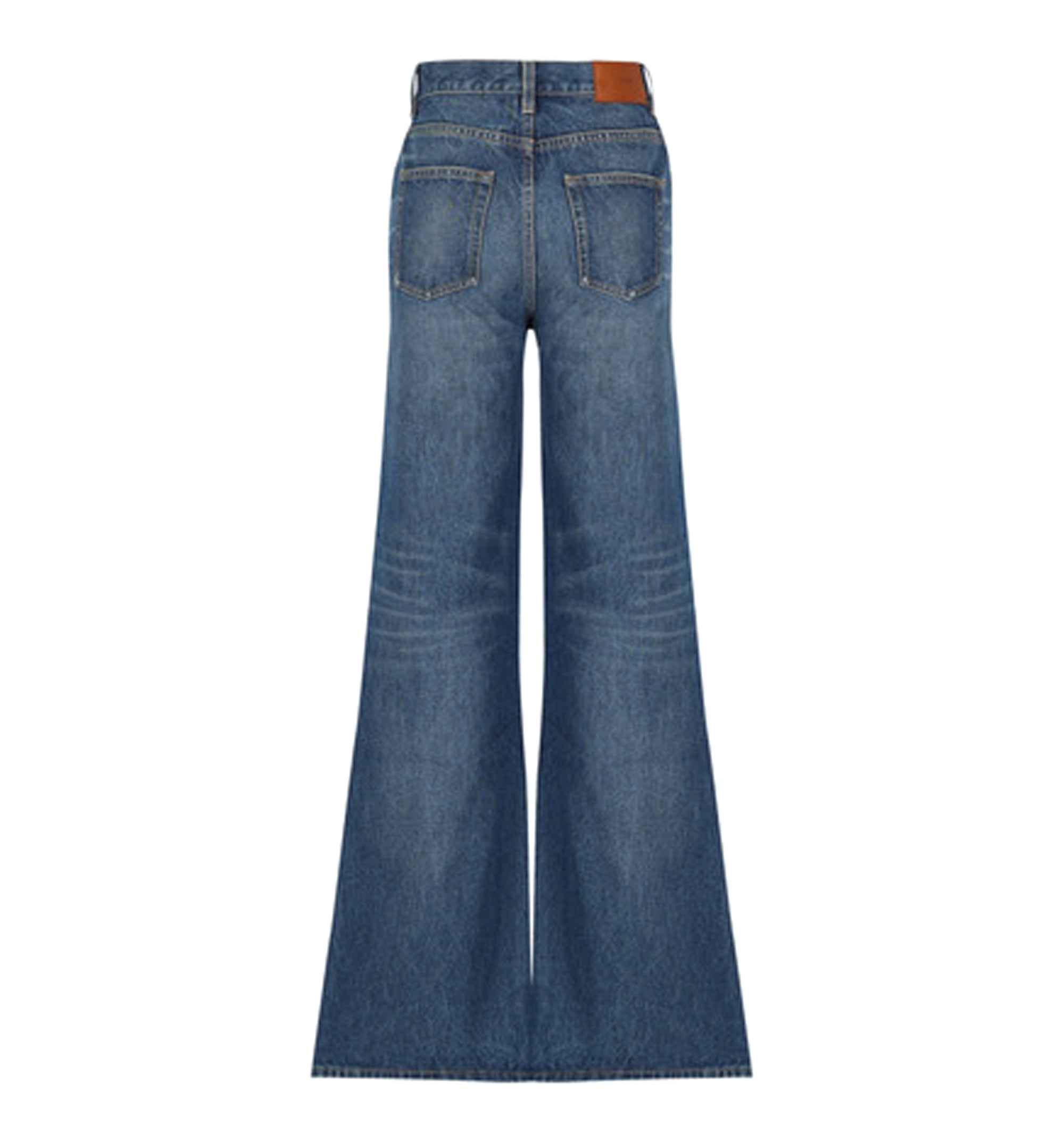 High-rise Flare Jeans In Denim