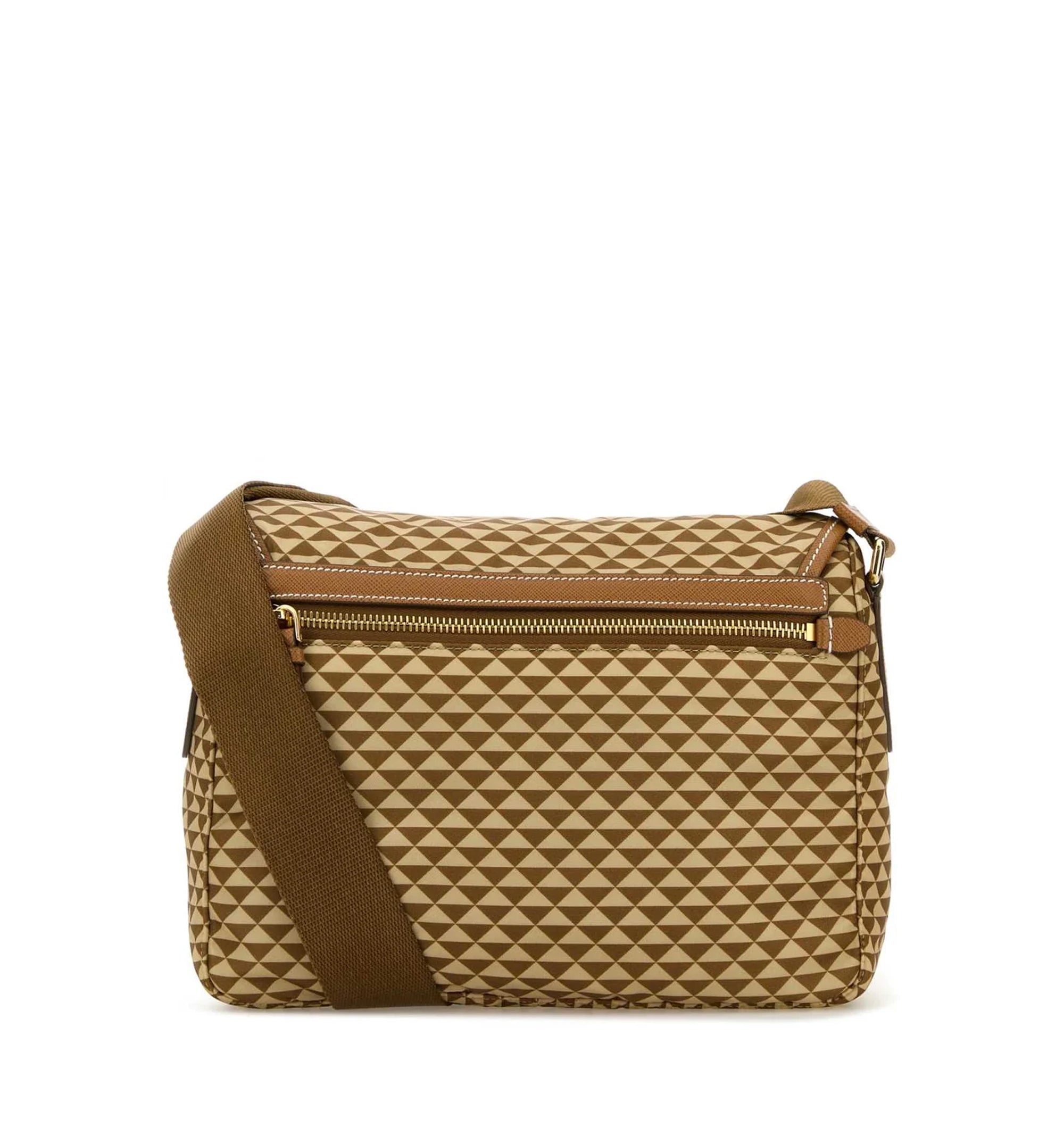 Re-Nylon Foldover Top Crossbody Bag