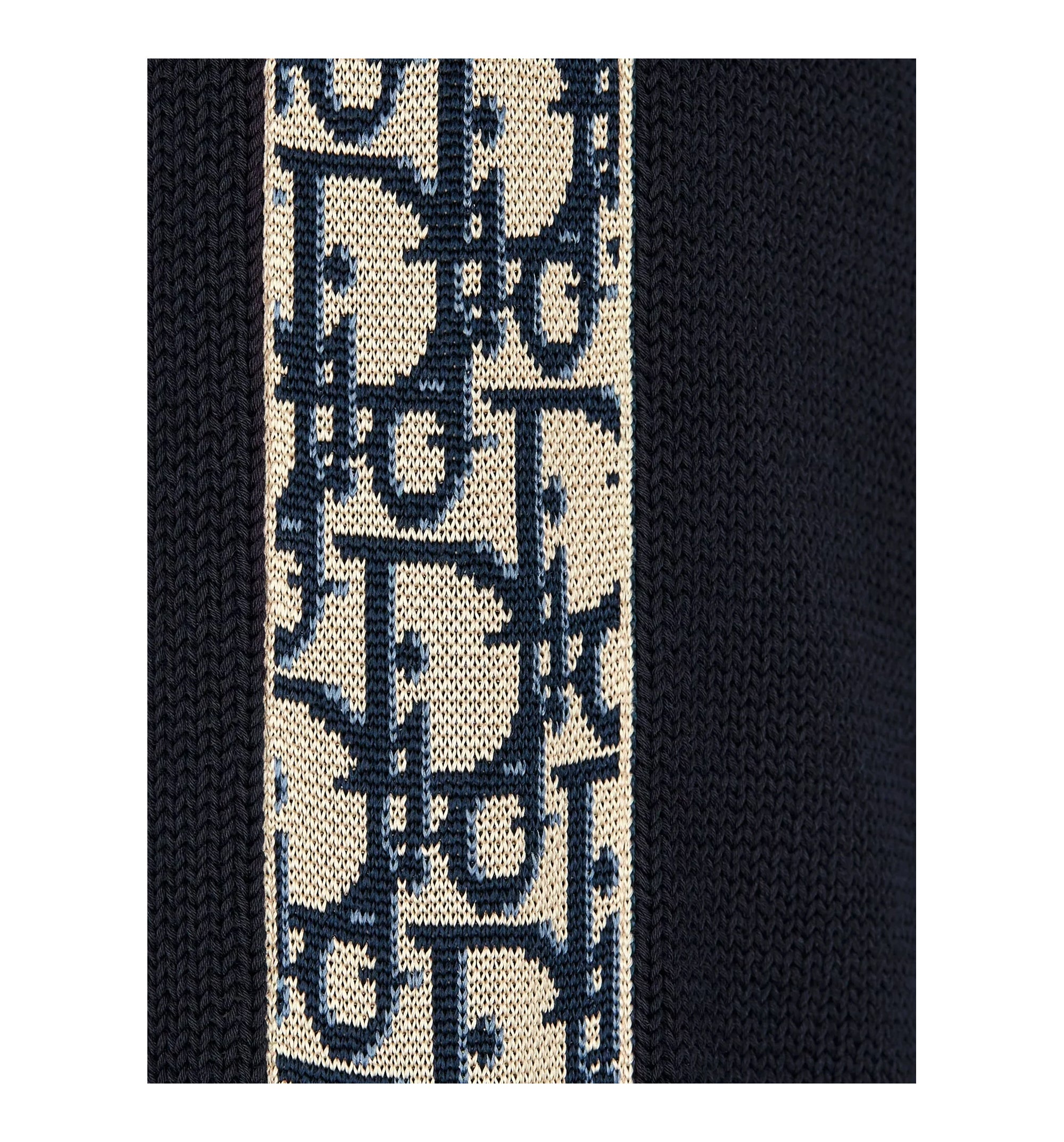 Sweater with Dior Oblique Inserts
