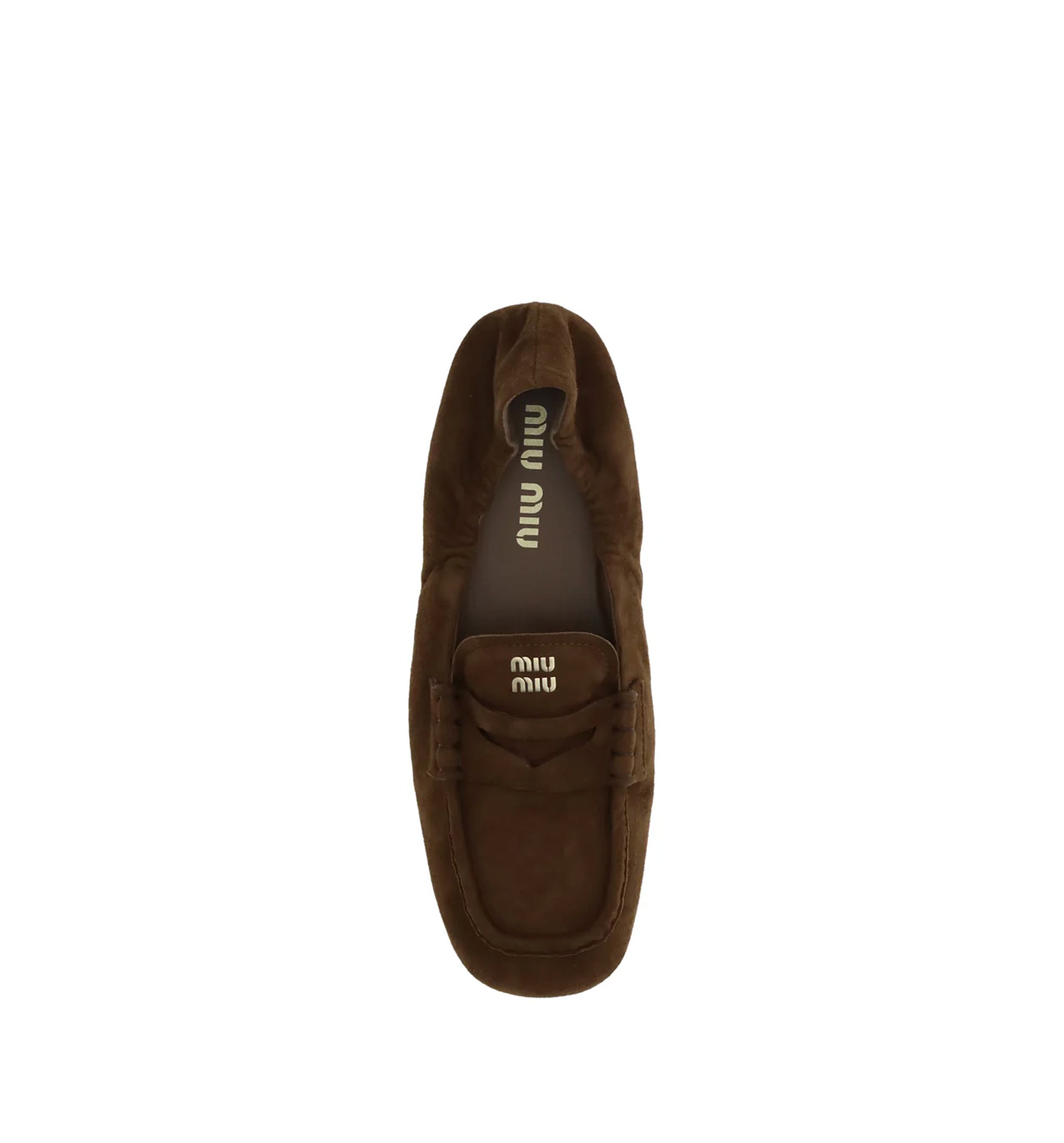 Ruches Suede Loafers