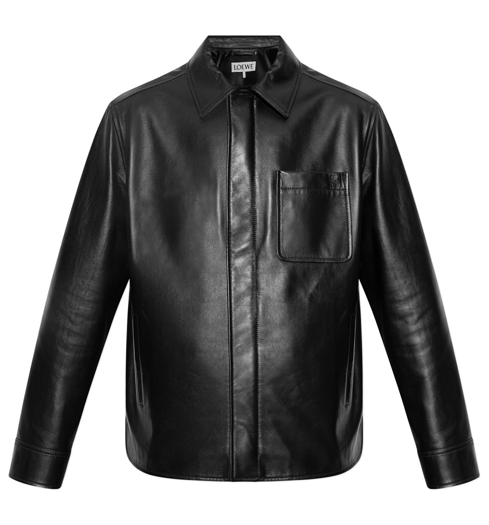 Overshirt In Nappa Lambskin
