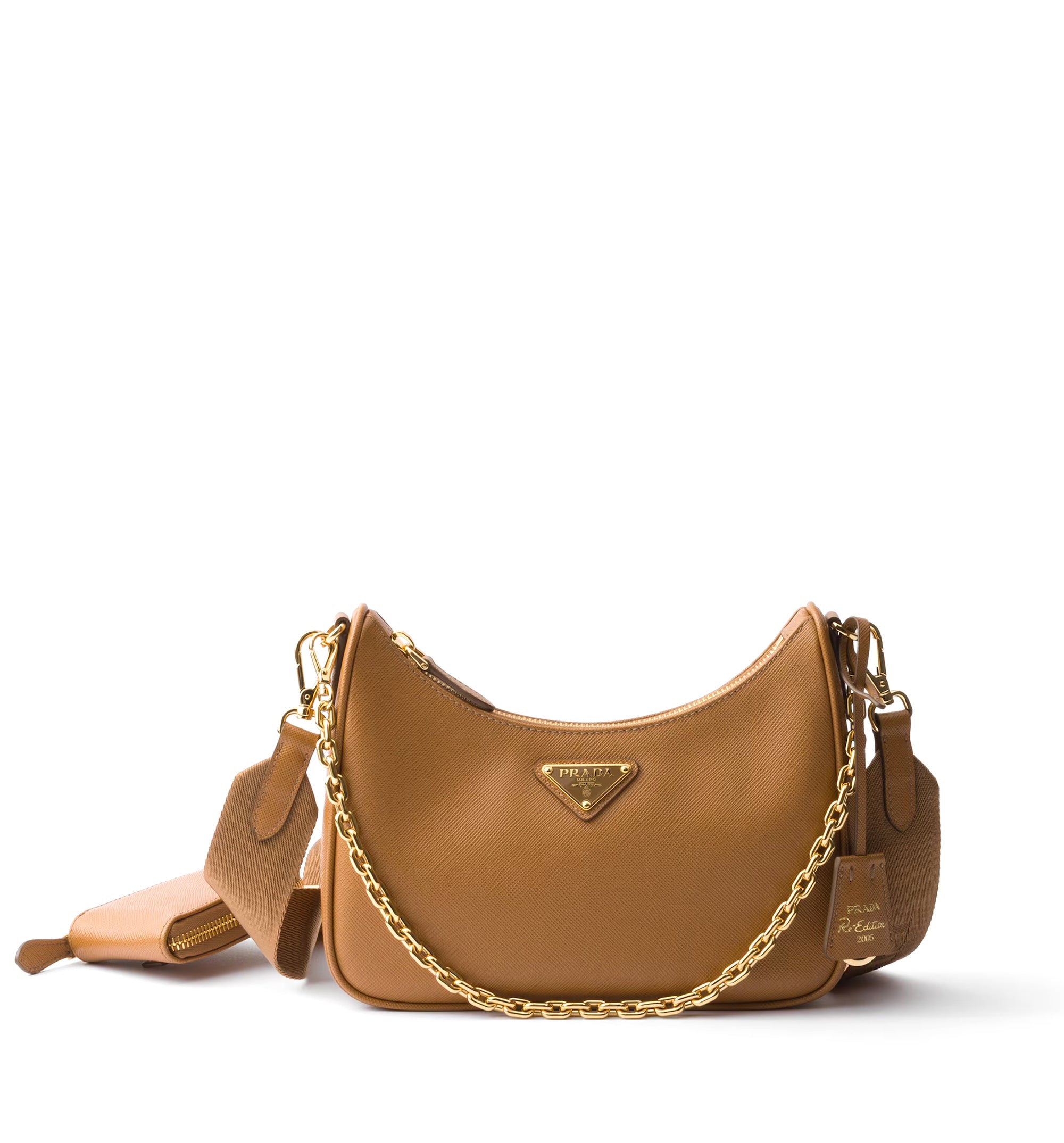 Re-Edition 2005 Saffiano leather bag