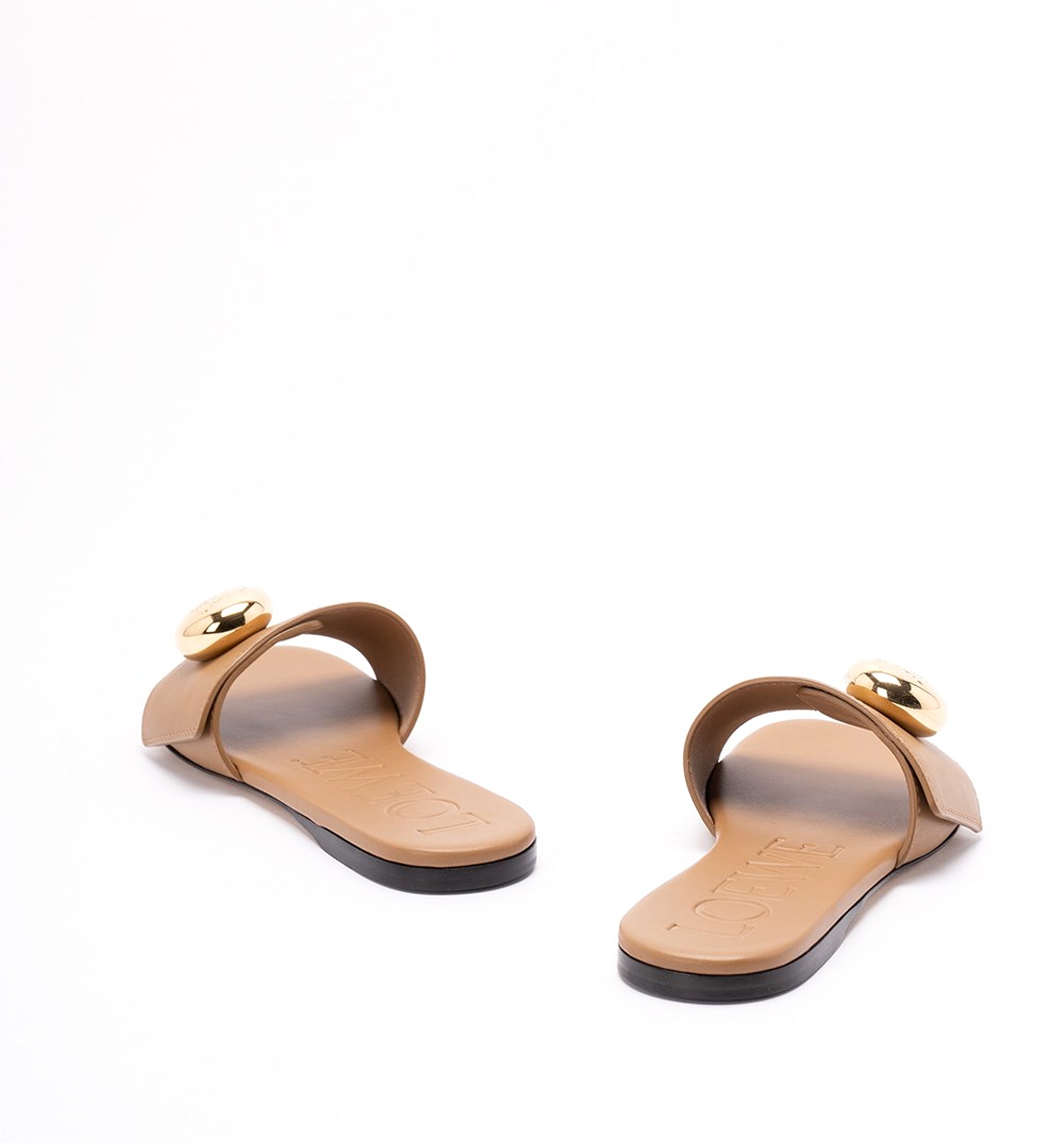 Pebble Slide In Soft Calfskin