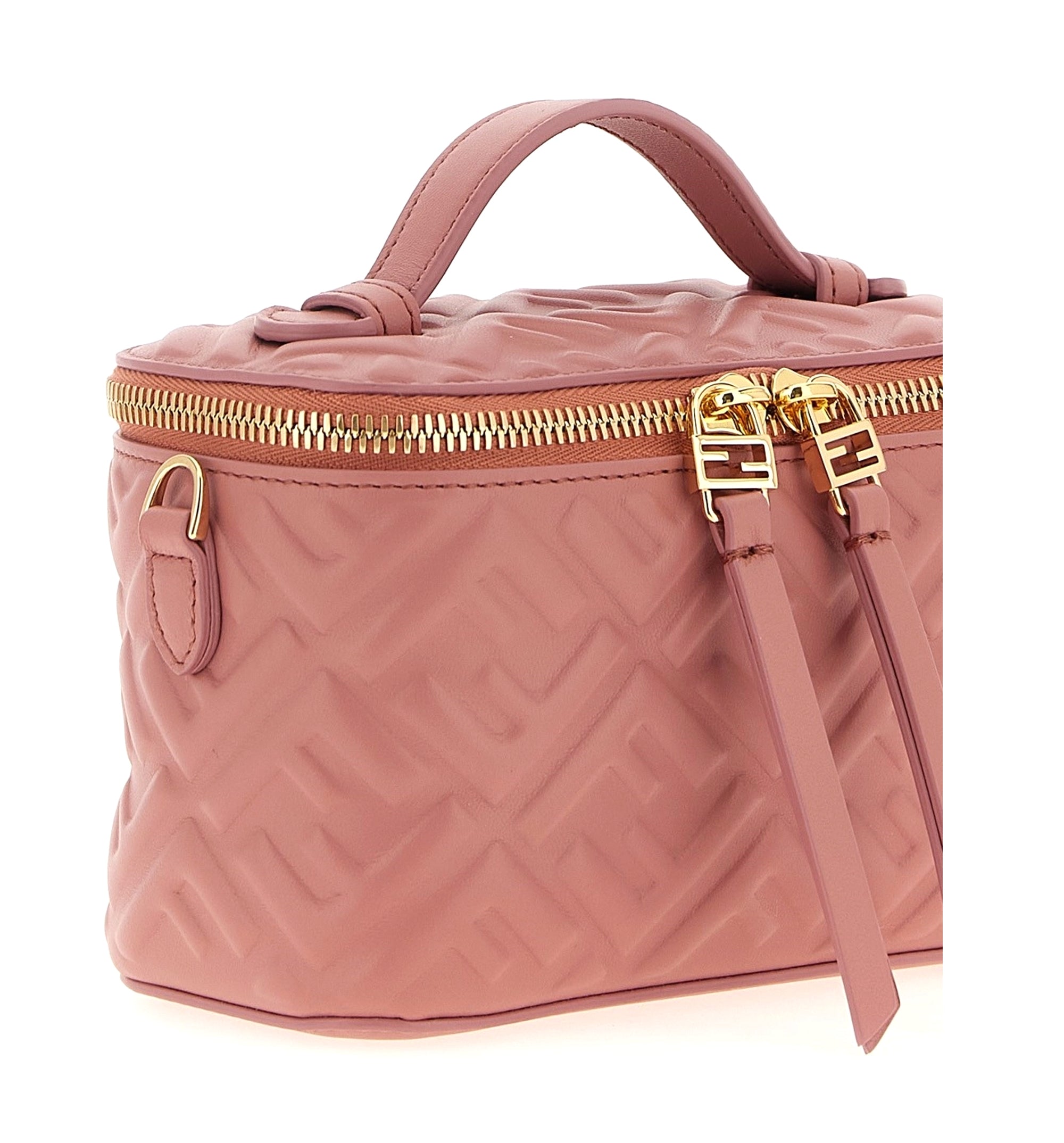 Nappa Leather Mini-bag With Ff Motif