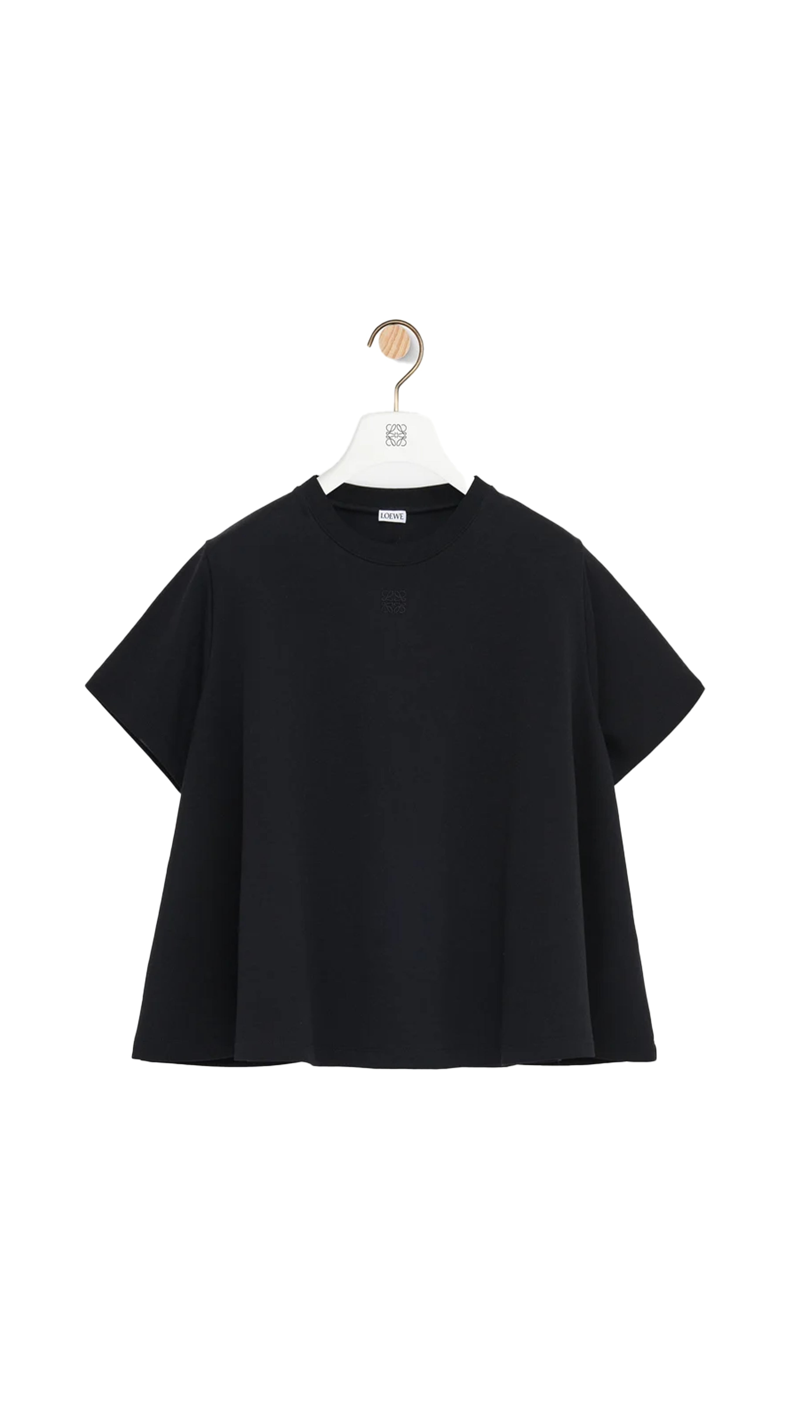 Trapeze Top In Cotton Blend