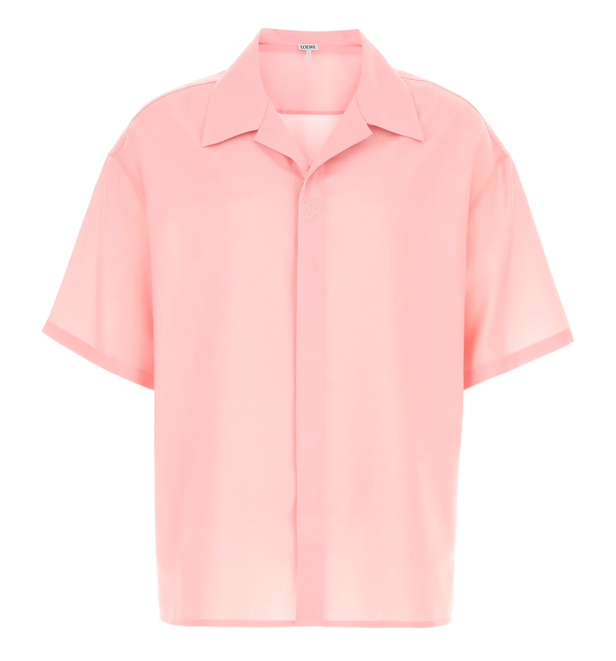 Short Sleeve Shirt In Wool