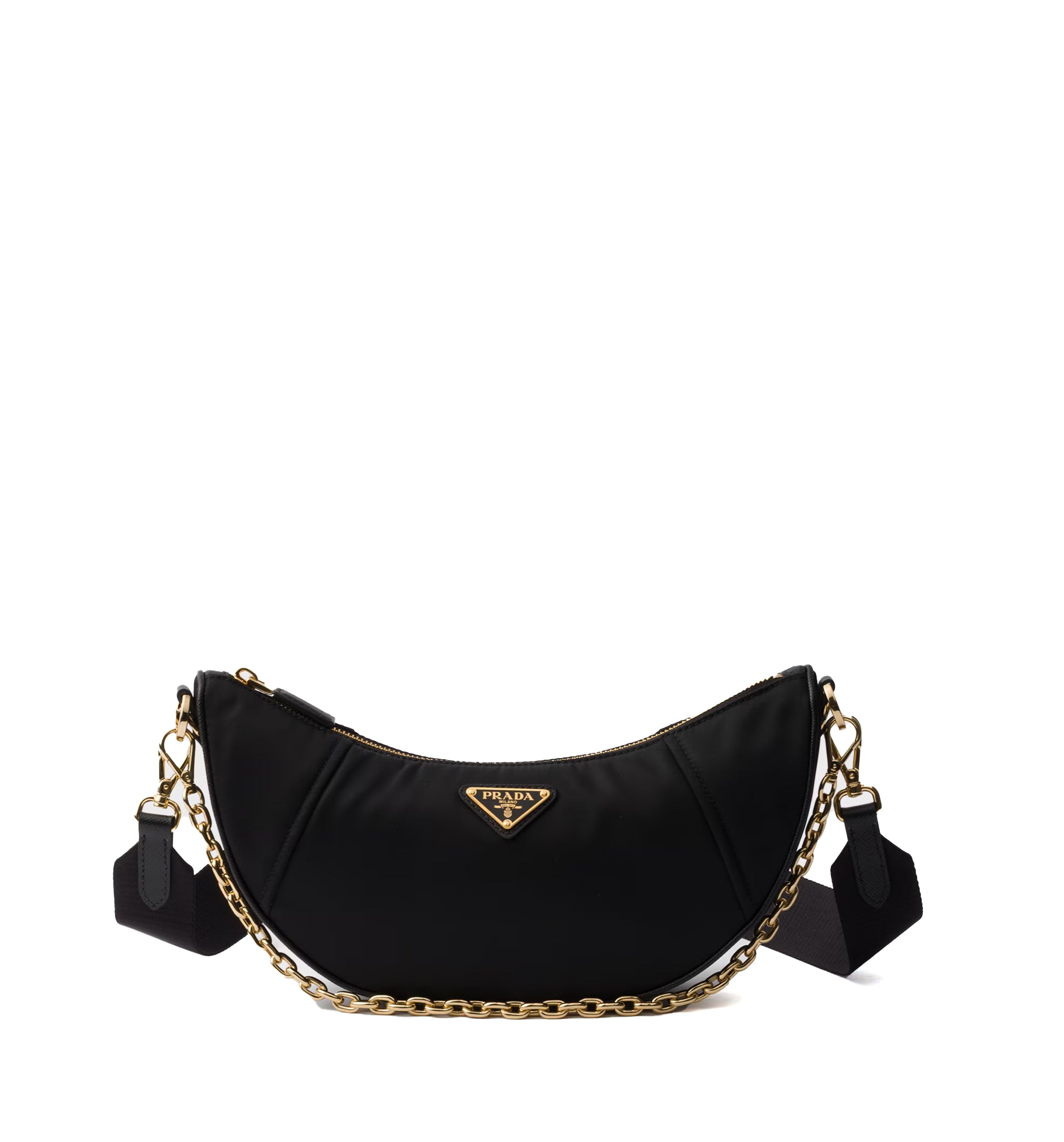 Demi-lune Re-Nylon shoulder bag