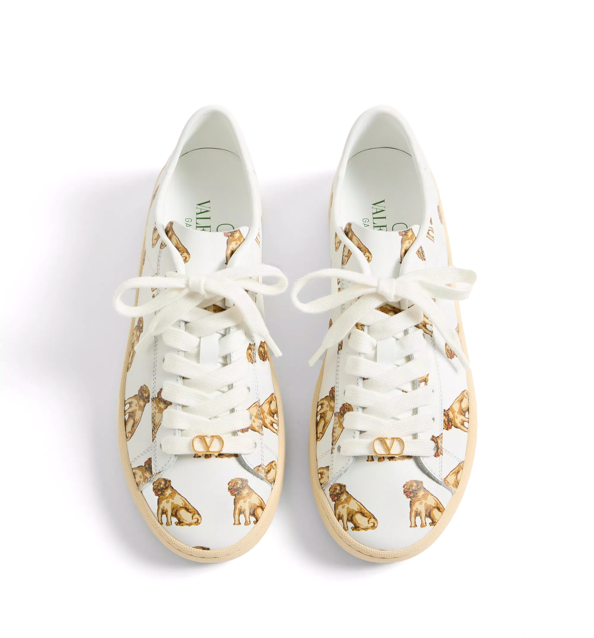 Royco Sneaker In Nappa Calfskin With Petit Charles Pattern