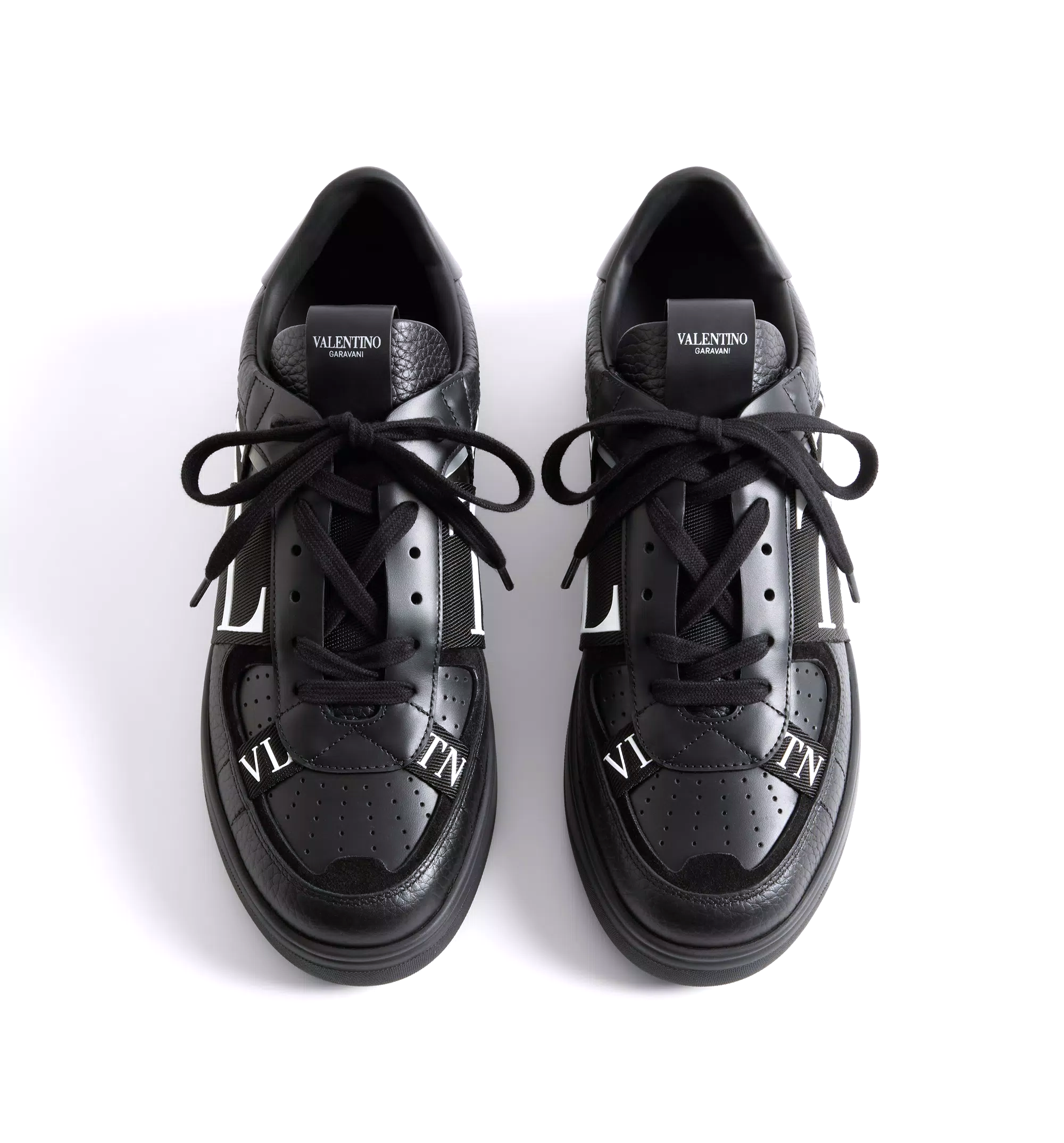 Low-Top Calfskin Vl7N Sneaker With Bands