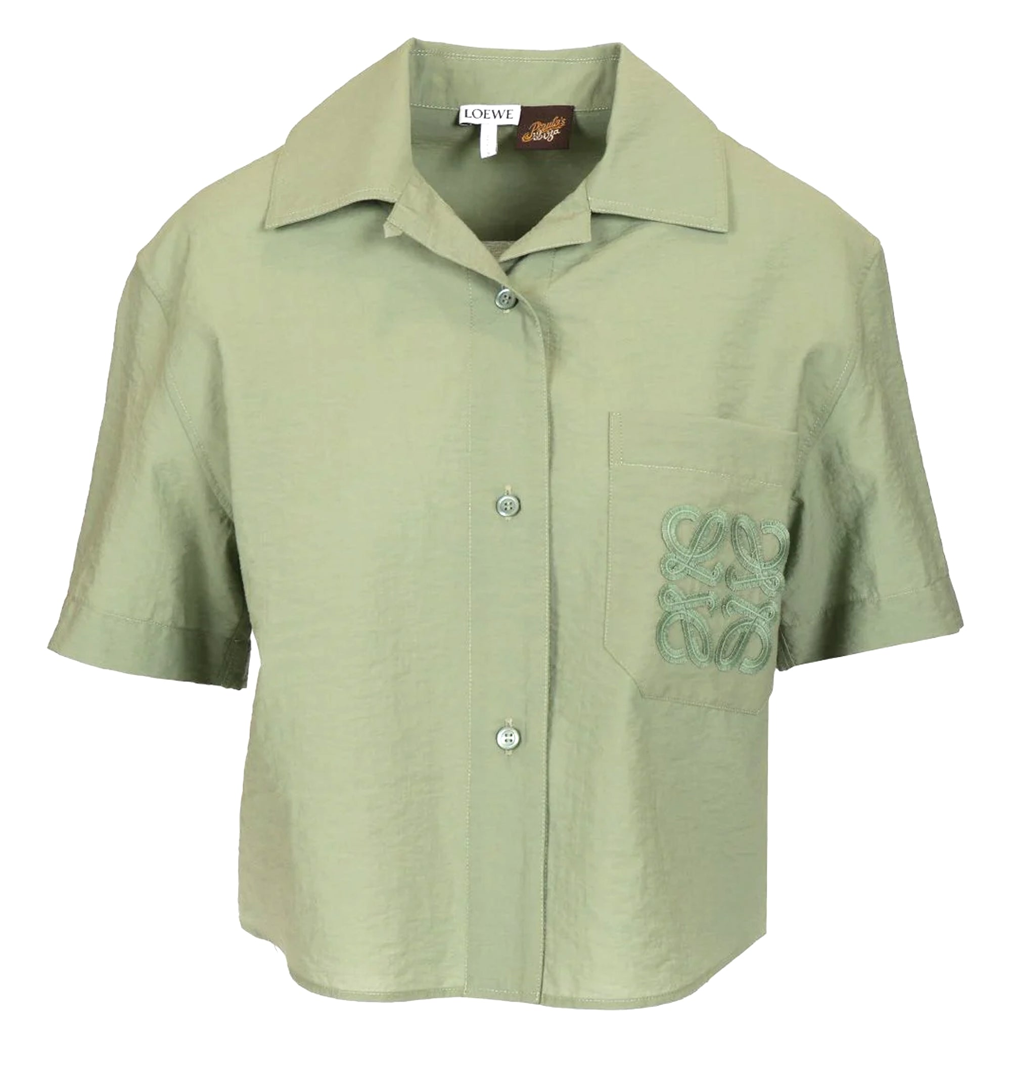 Short Sleeve Shirt in Cotton Blend