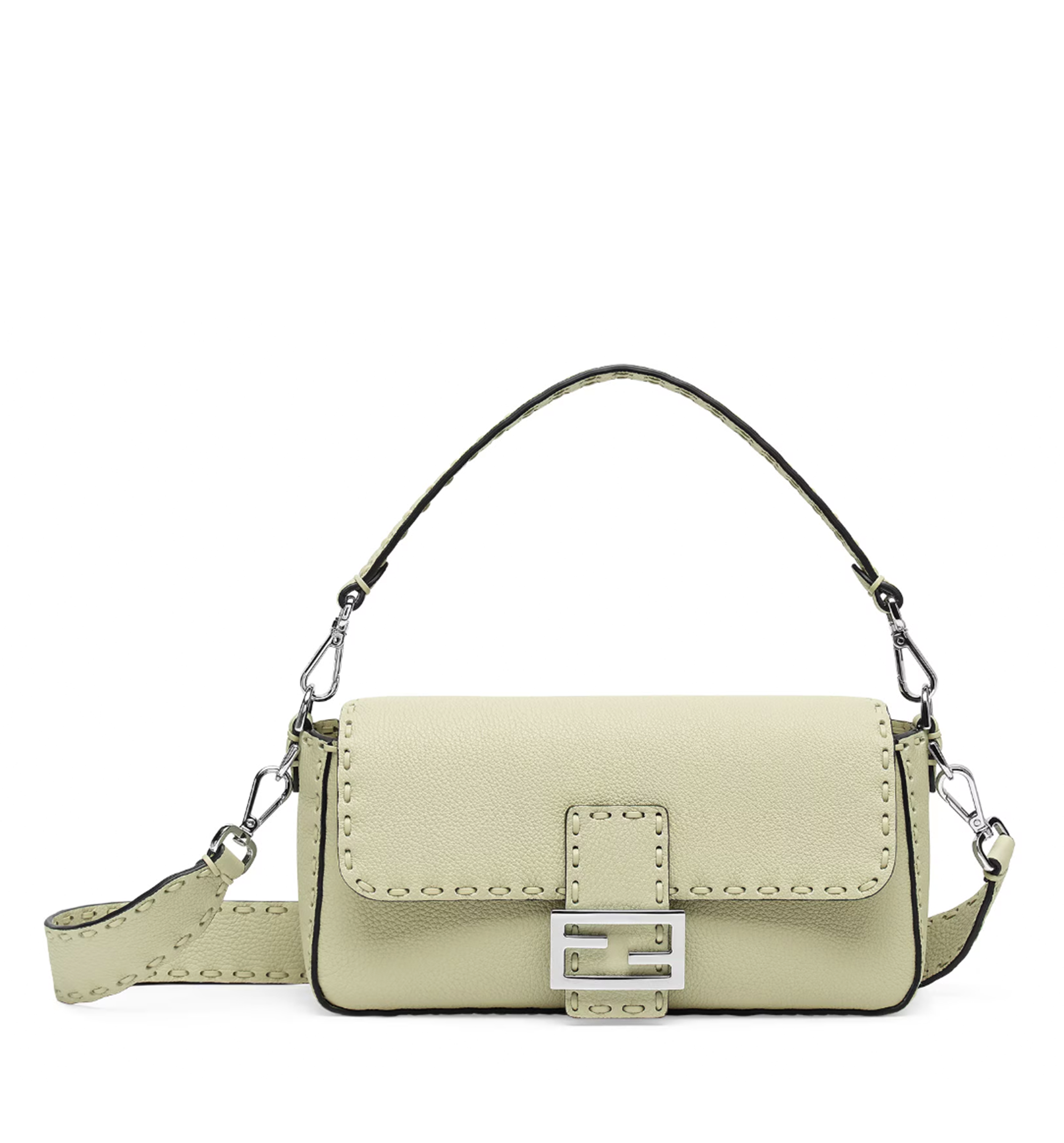 Baguette Bag with Topstitching