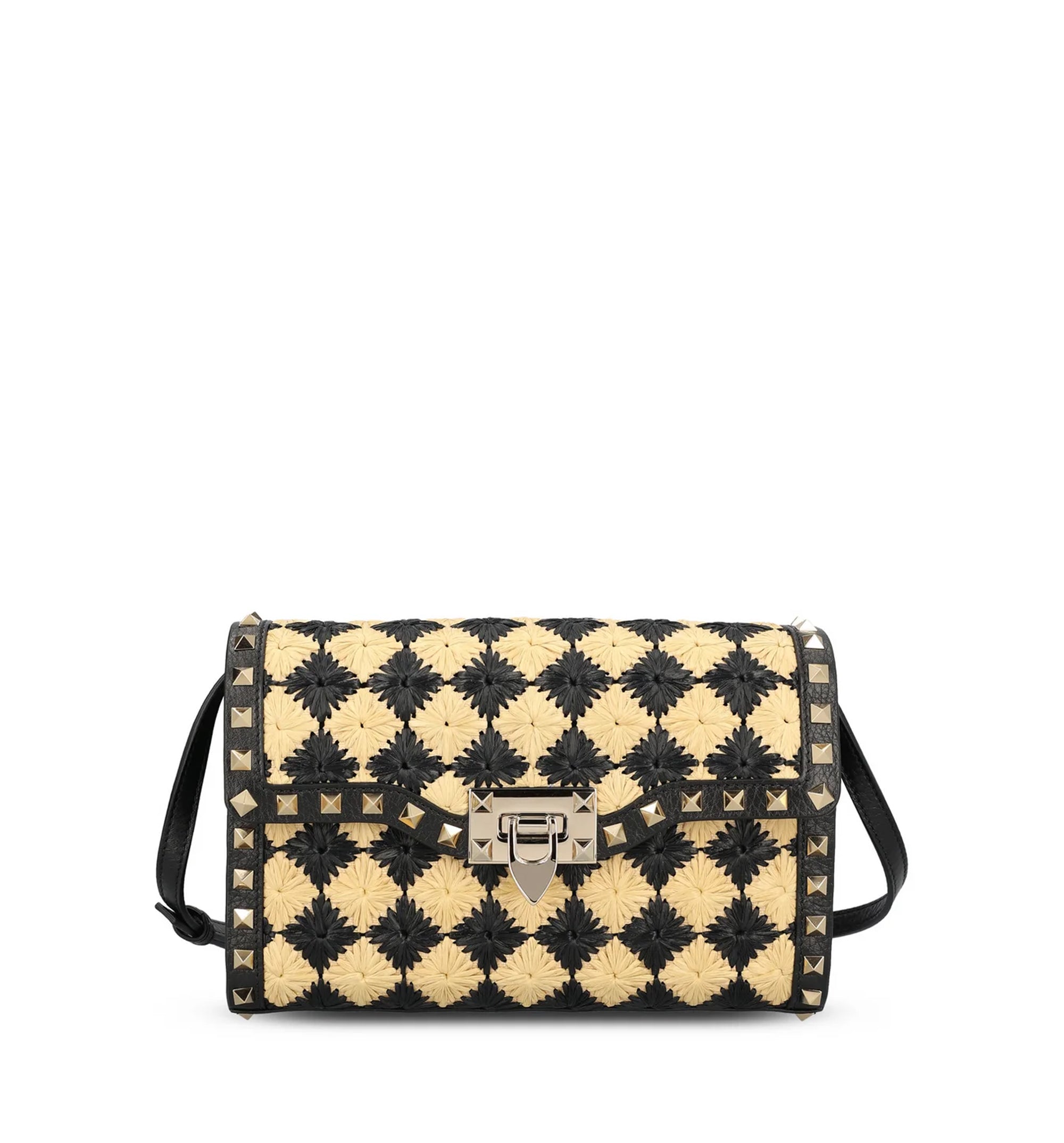 Rockstud All-Over Patterned Small Shoulder Bag