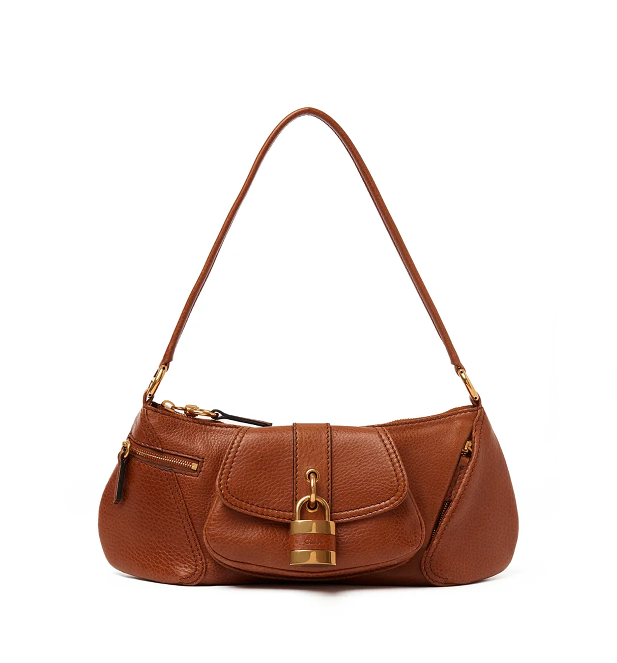 The 99 Shoulder Bag in Grained Leather