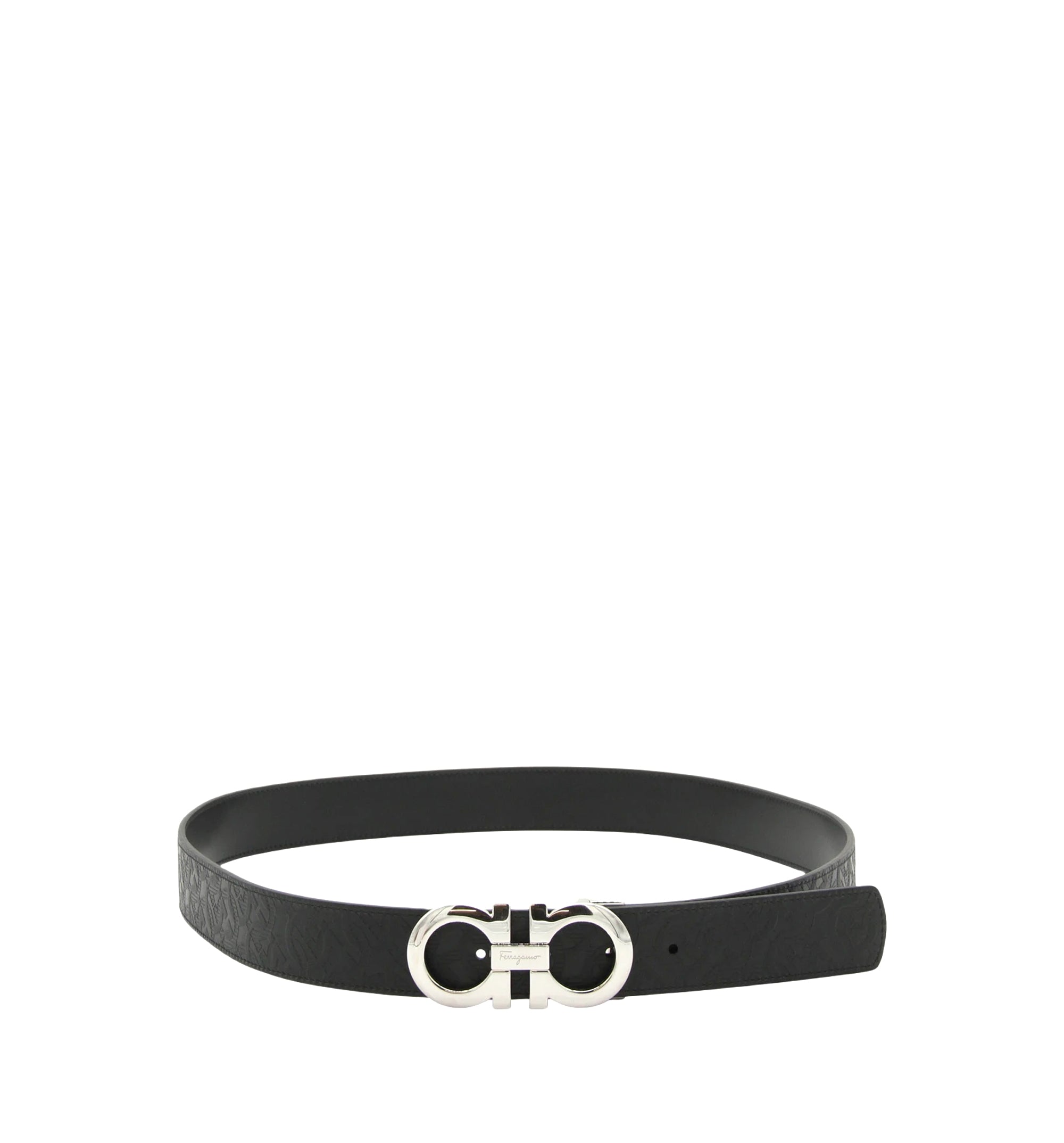 Reversible And Adjustable Gancini Belt