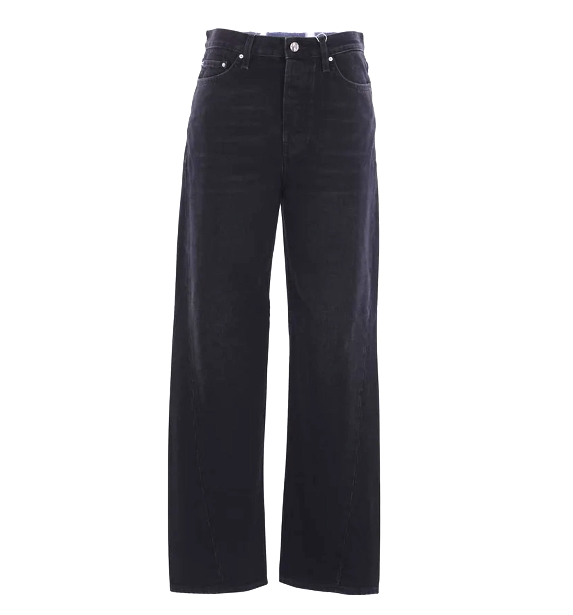 Twisted Seam Denim Full Length