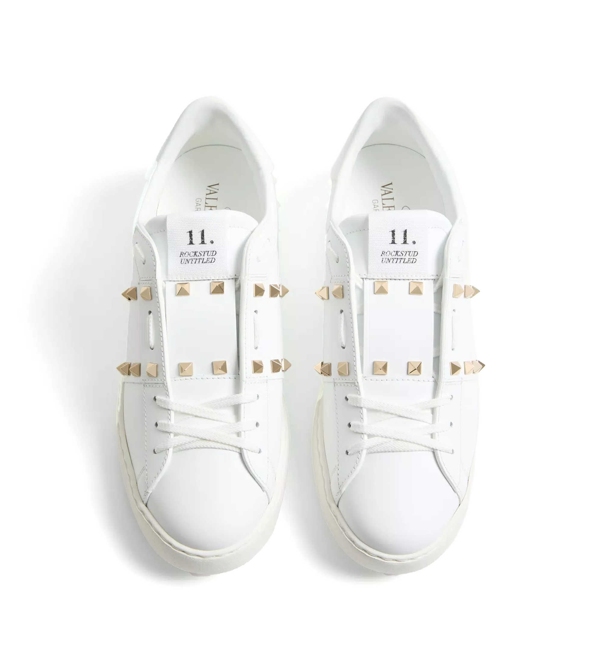 Calfskin Rockstud Untitled Sneaker